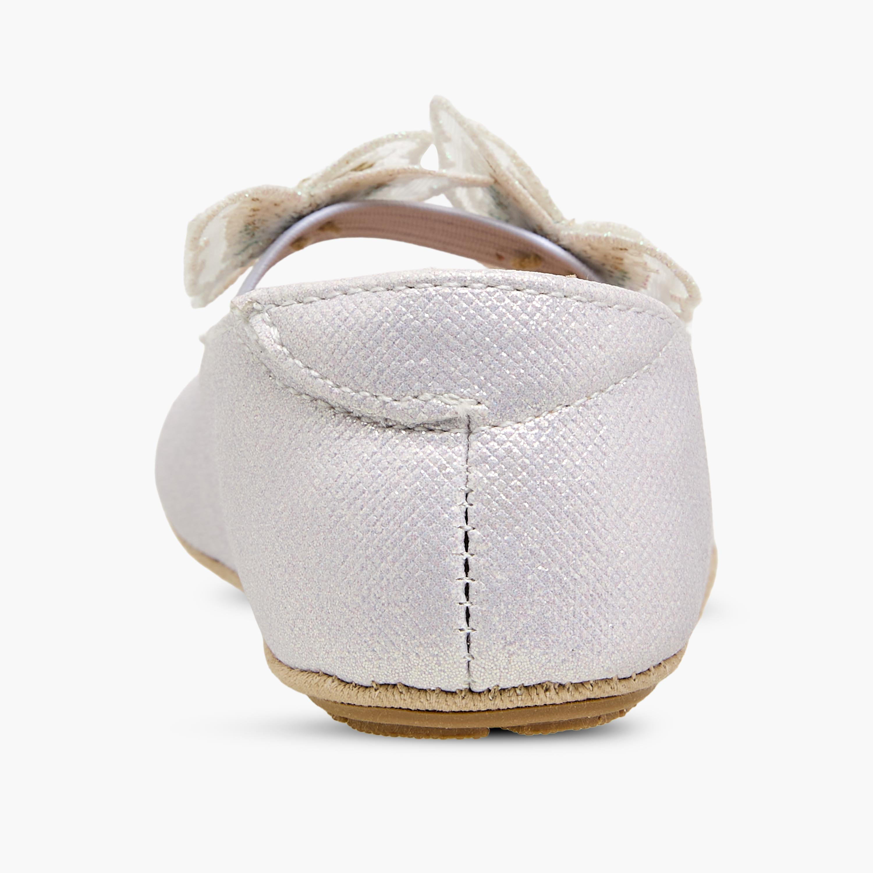 حذاء أطفال بحزام مطاطي من بيرفيت-baby-girls-shoes-booties-image-2