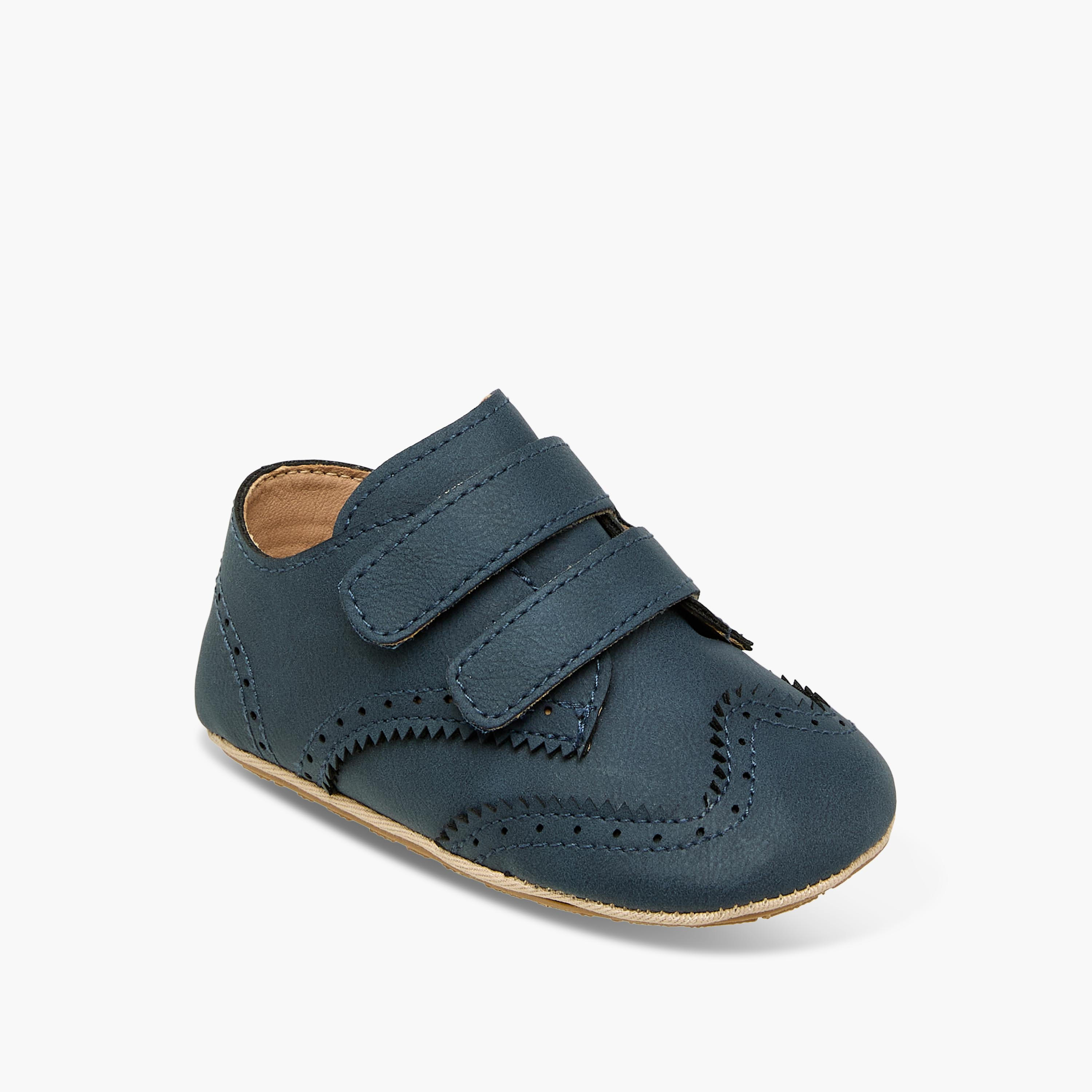 Barefeet Booties with Hook & Loop Closure-baby-boys-shoes-booties-image-2