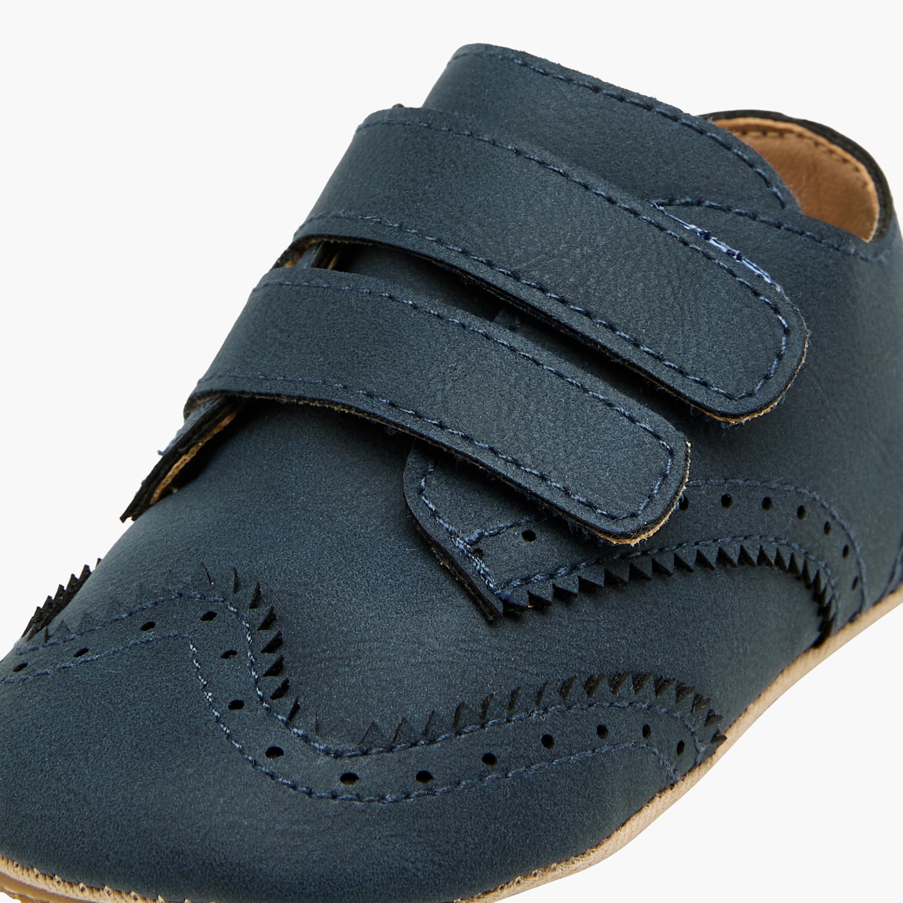 Barefeet Booties with Hook & Loop Closure-baby-boys-shoes-booties-image-4