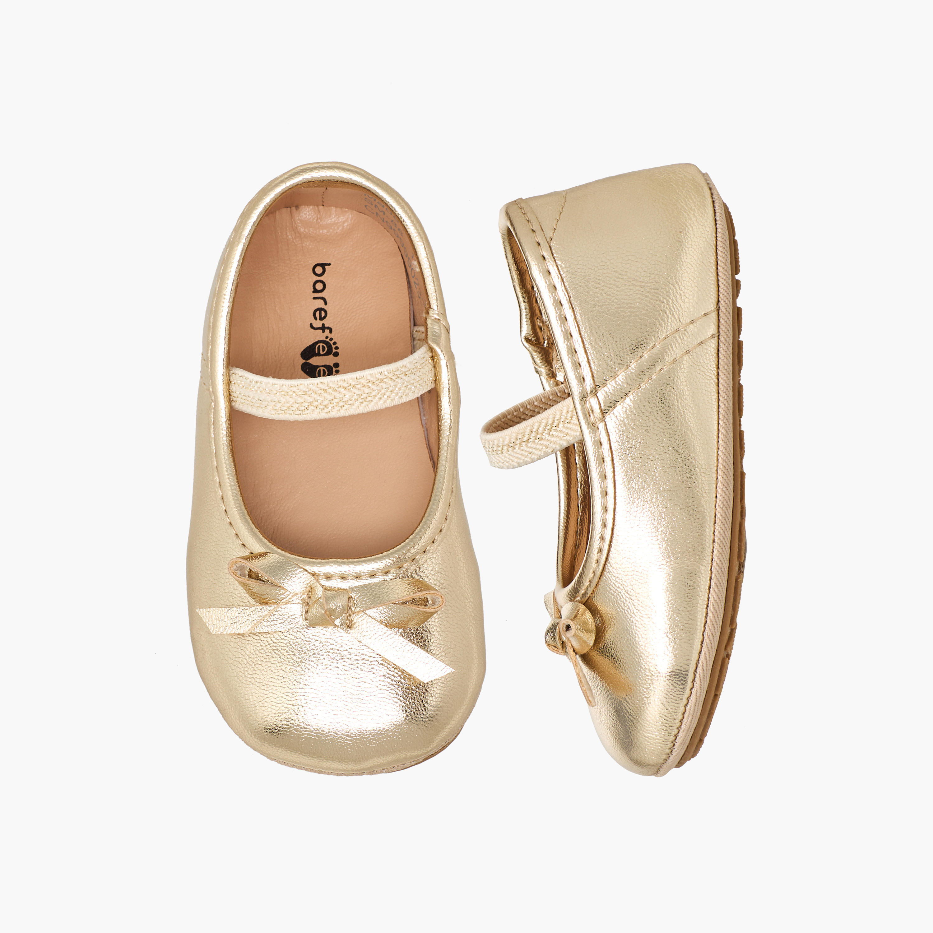 Barefeet Mary Jane Shoes with Elasticated Strap-baby-girls-shoes-closedshoes-image-1