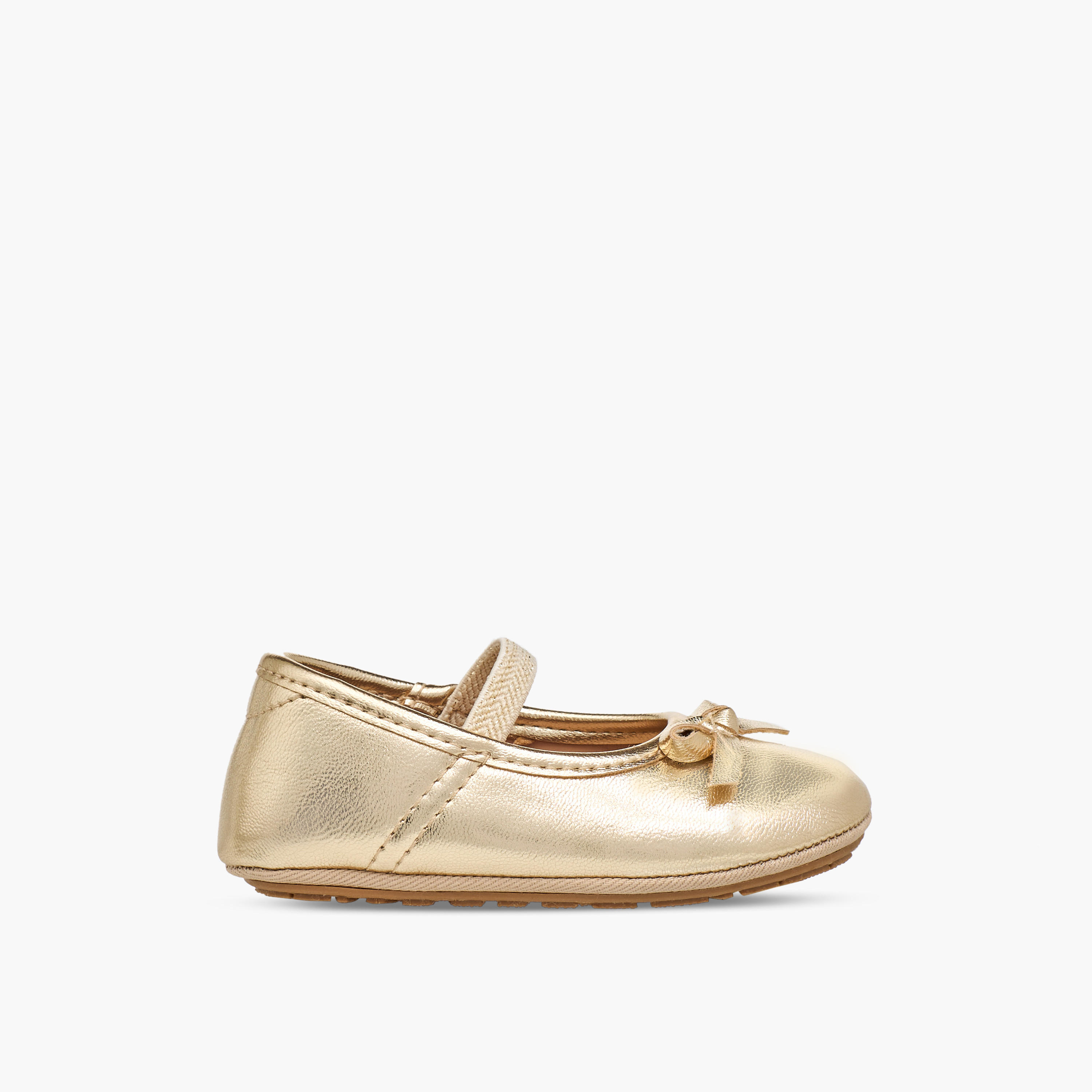 Barefeet Mary Jane Shoes with Elasticated Strap-baby-girls-shoes-closedshoes-image-3