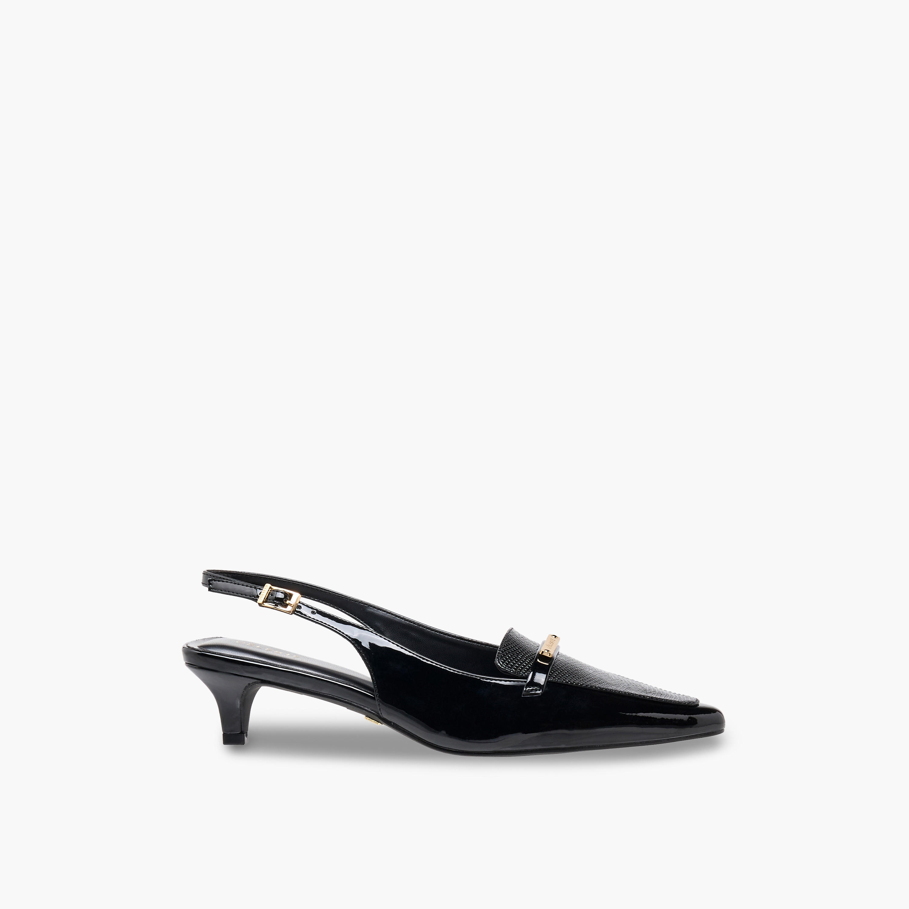 Celeste Women Textured Kitten Heel Shoes-women-shoes-heels-image-3