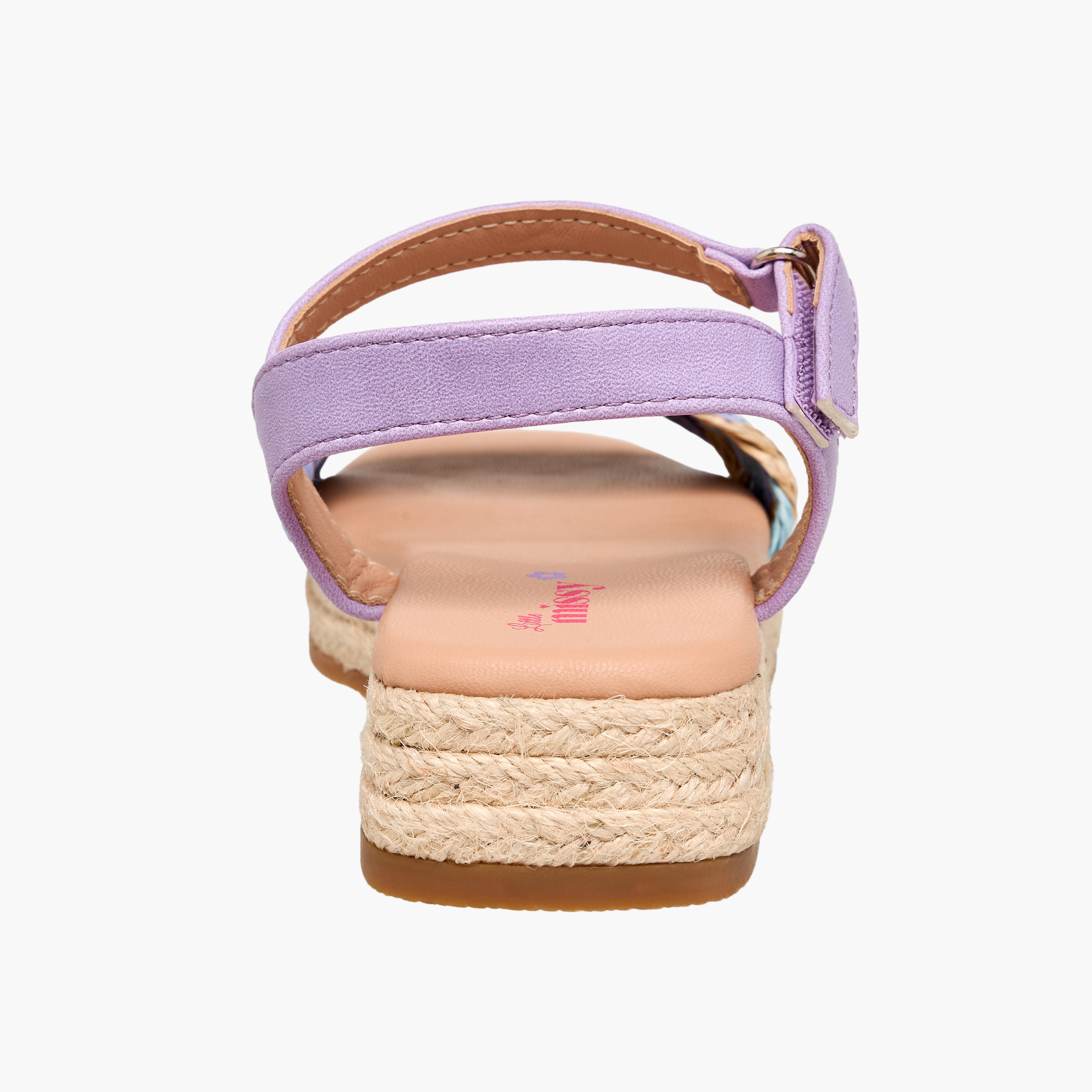 صندل بشريط إغلاق لاصق للبنات من ليتل ميسي-girls-shoes-sandals-image-4