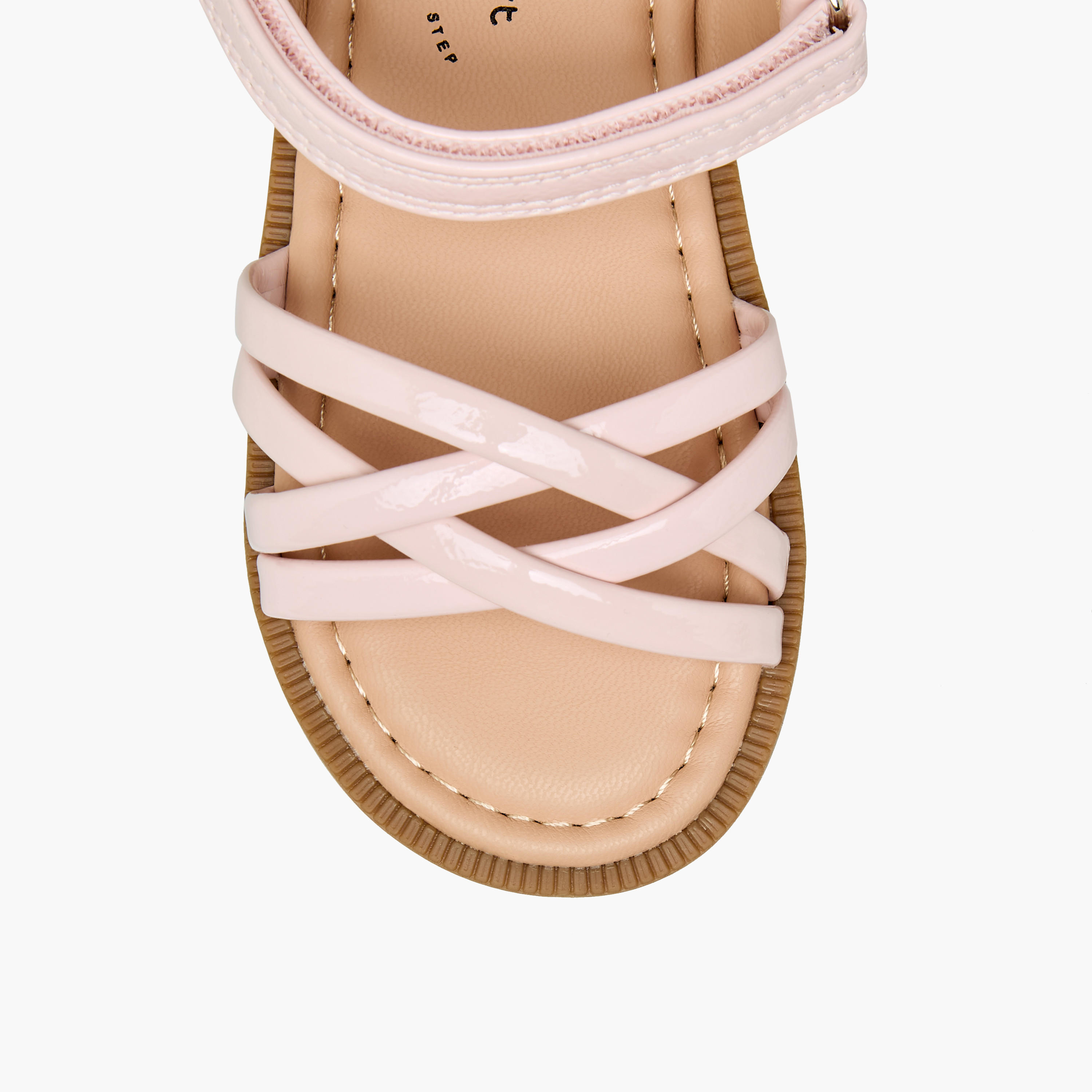 Barefeet Girls Hook & Loop Strap Sandals-girls-shoes-sandals-image-3