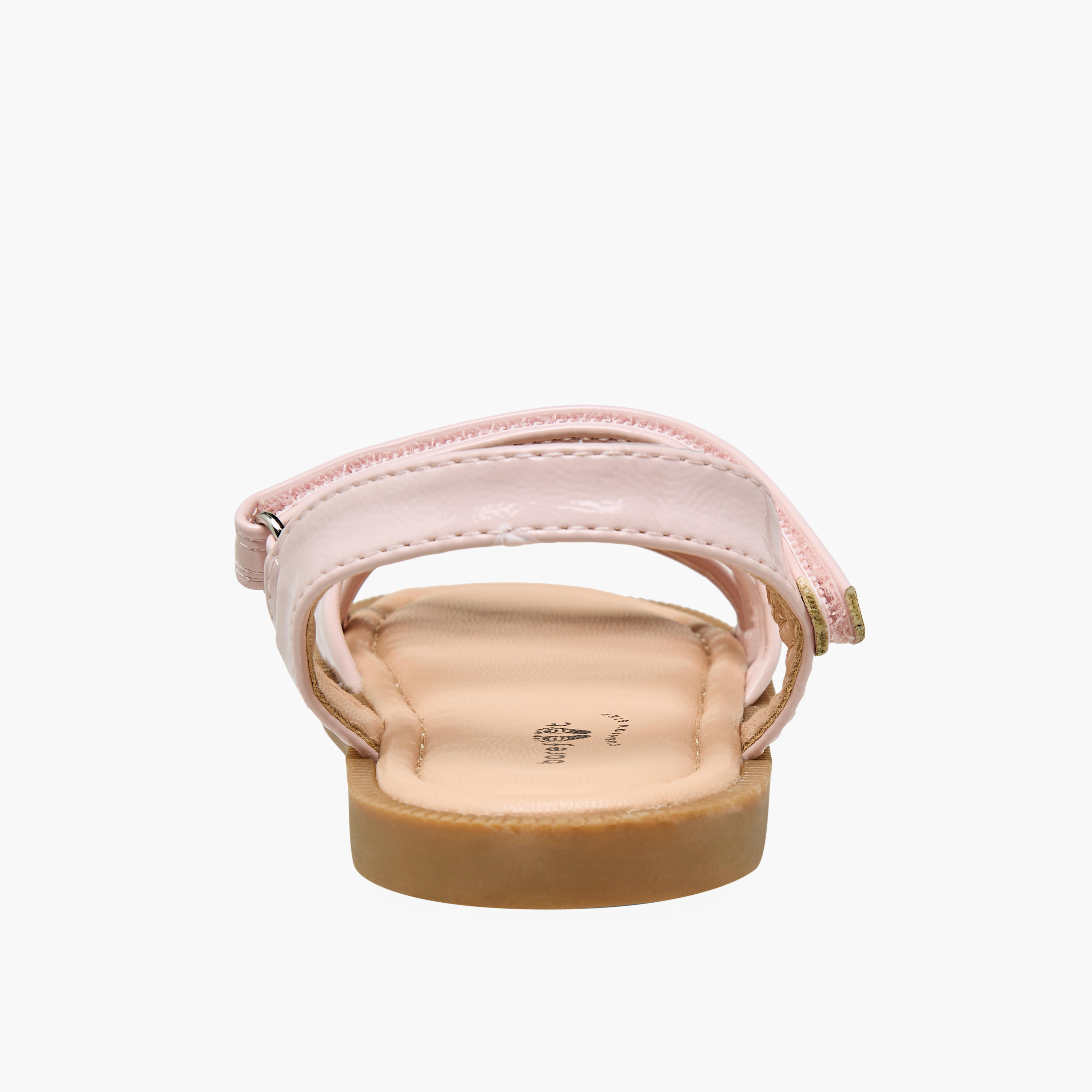 Barefeet Girls Hook & Loop Strap Sandals-girls-shoes-sandals-image-4