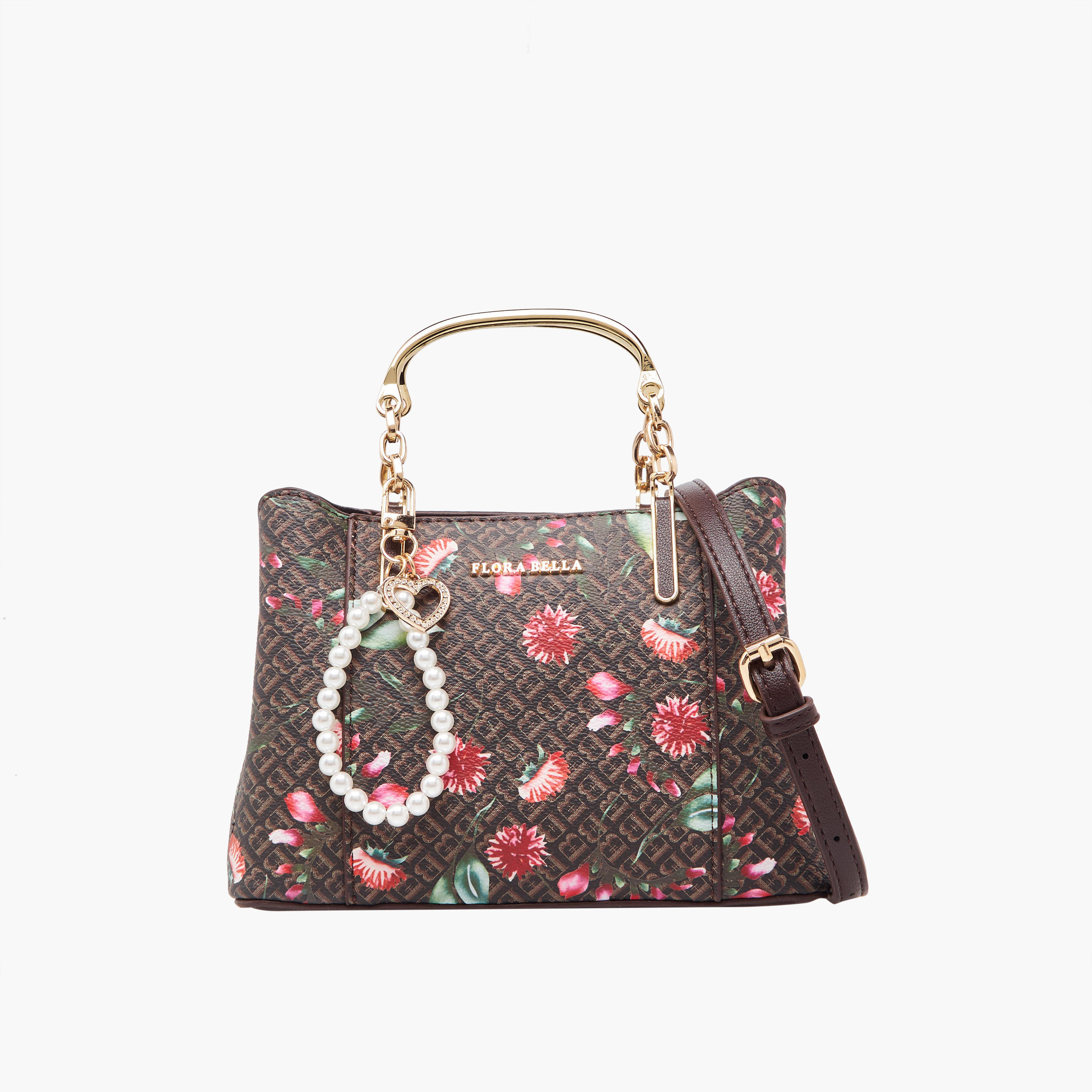 Flora Bella Printed Tote Bag with Detachable Shoulder Strap-women-bagsandwallets-handbags-image-1