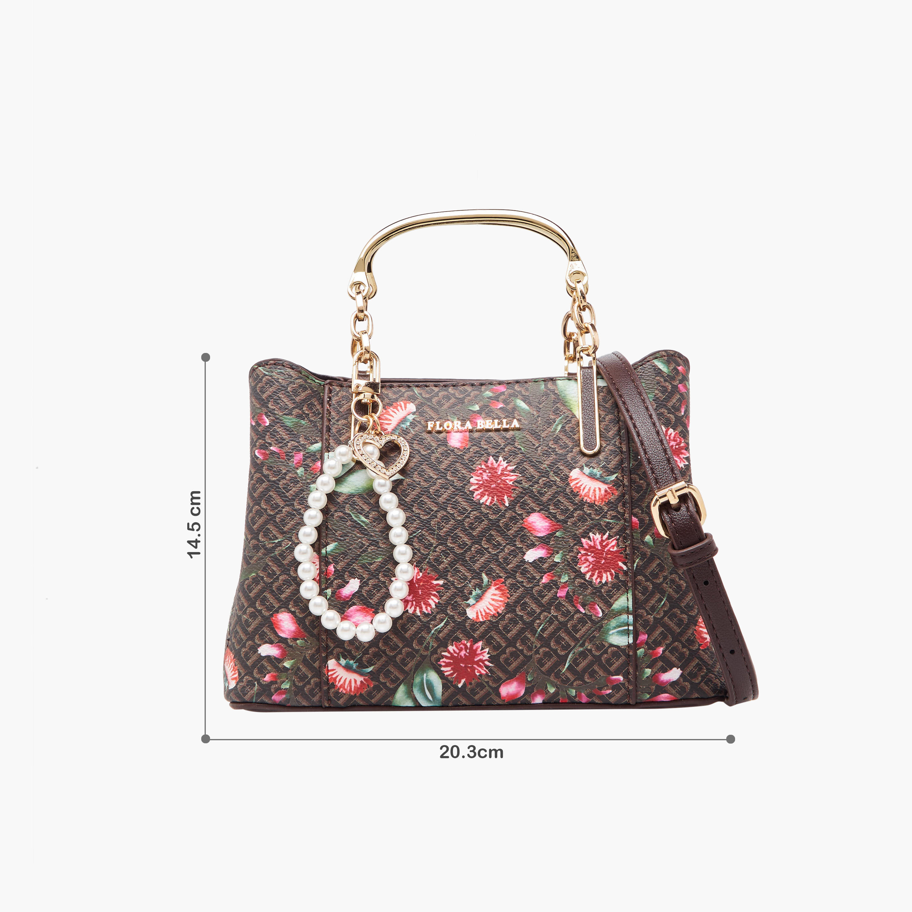 Flora Bella Printed Tote Bag with Detachable Shoulder Strap-women-bagsandwallets-handbags-image-2