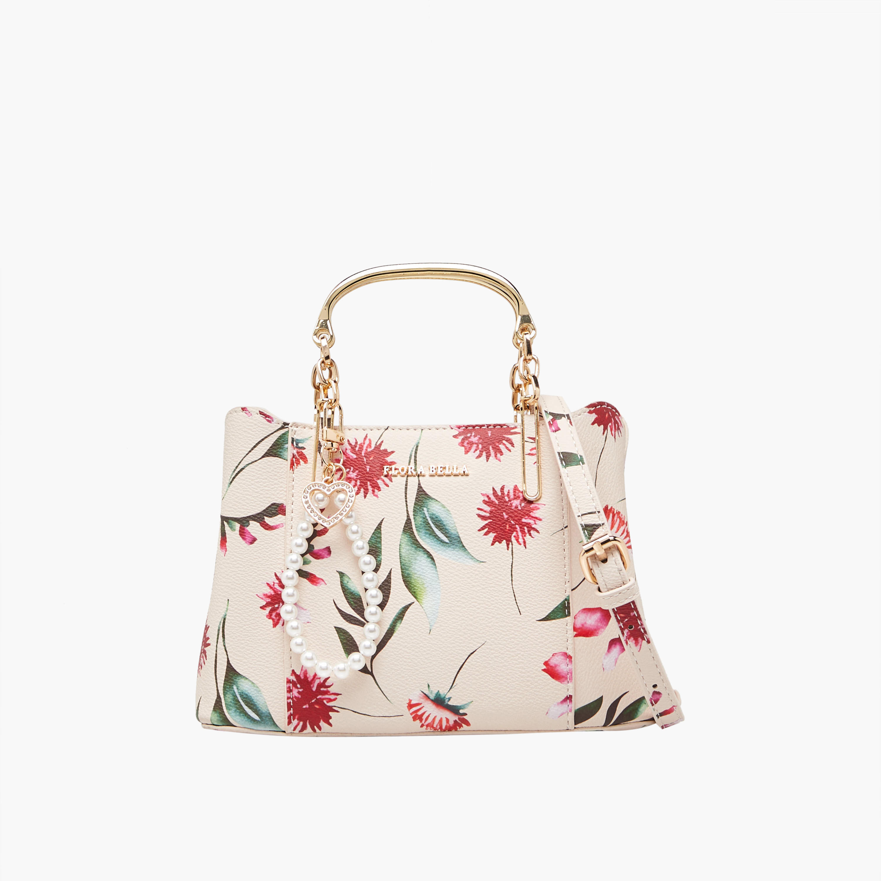 Flora Bella Printed Tote Bag with Detachable Shoulder Strap-women-bagsandwallets-handbags-image-1