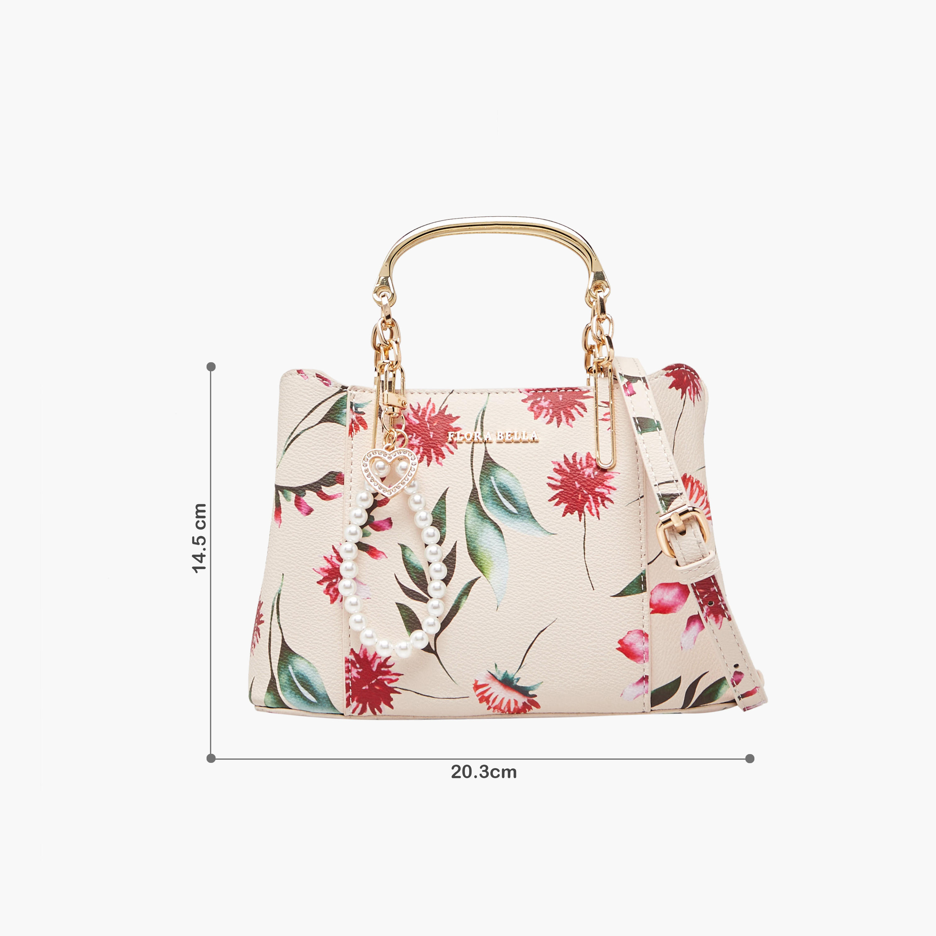 Flora Bella Printed Tote Bag with Detachable Shoulder Strap-women-bagsandwallets-handbags-image-2