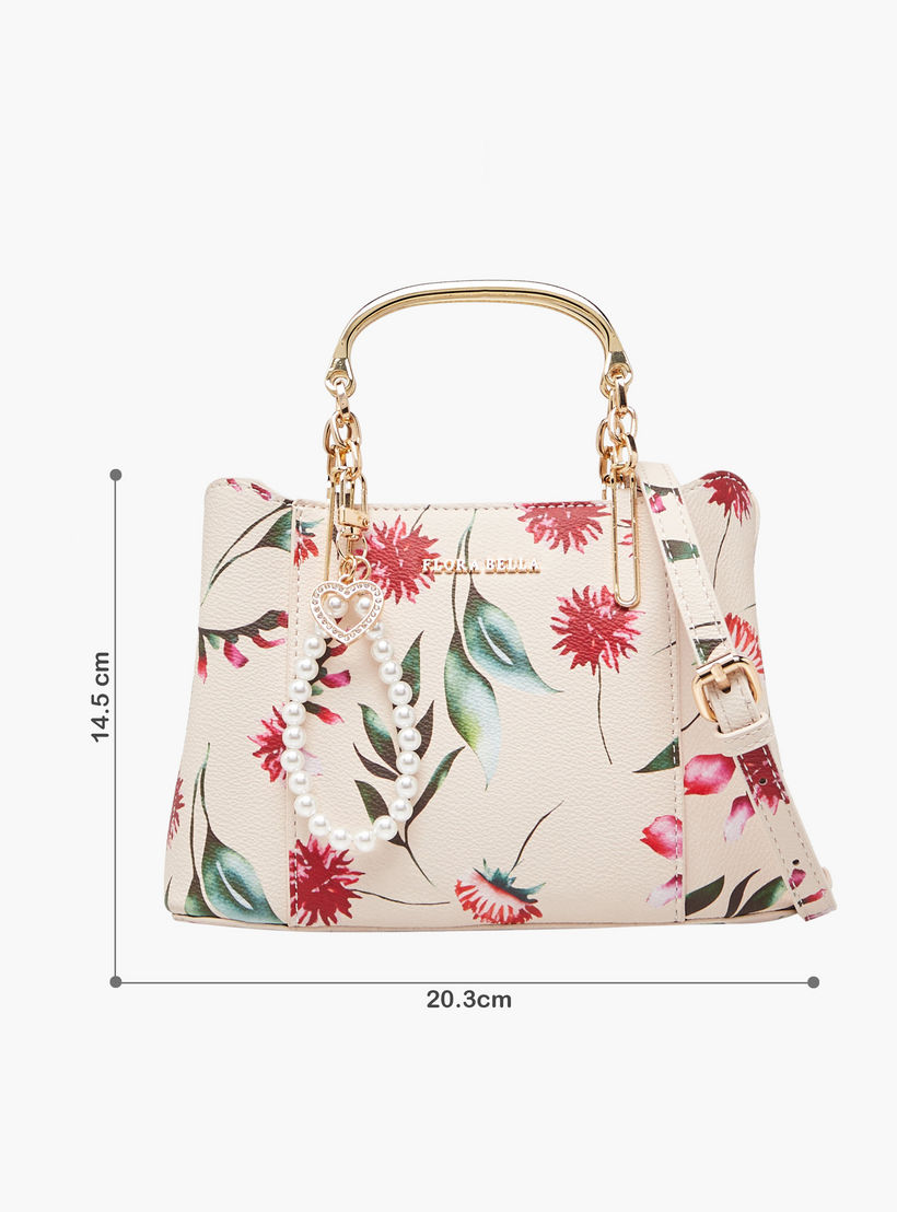Flora Bella Printed Tote Bag with Detachable Shoulder Strap-women-bagsandwallets-handbags-image-2