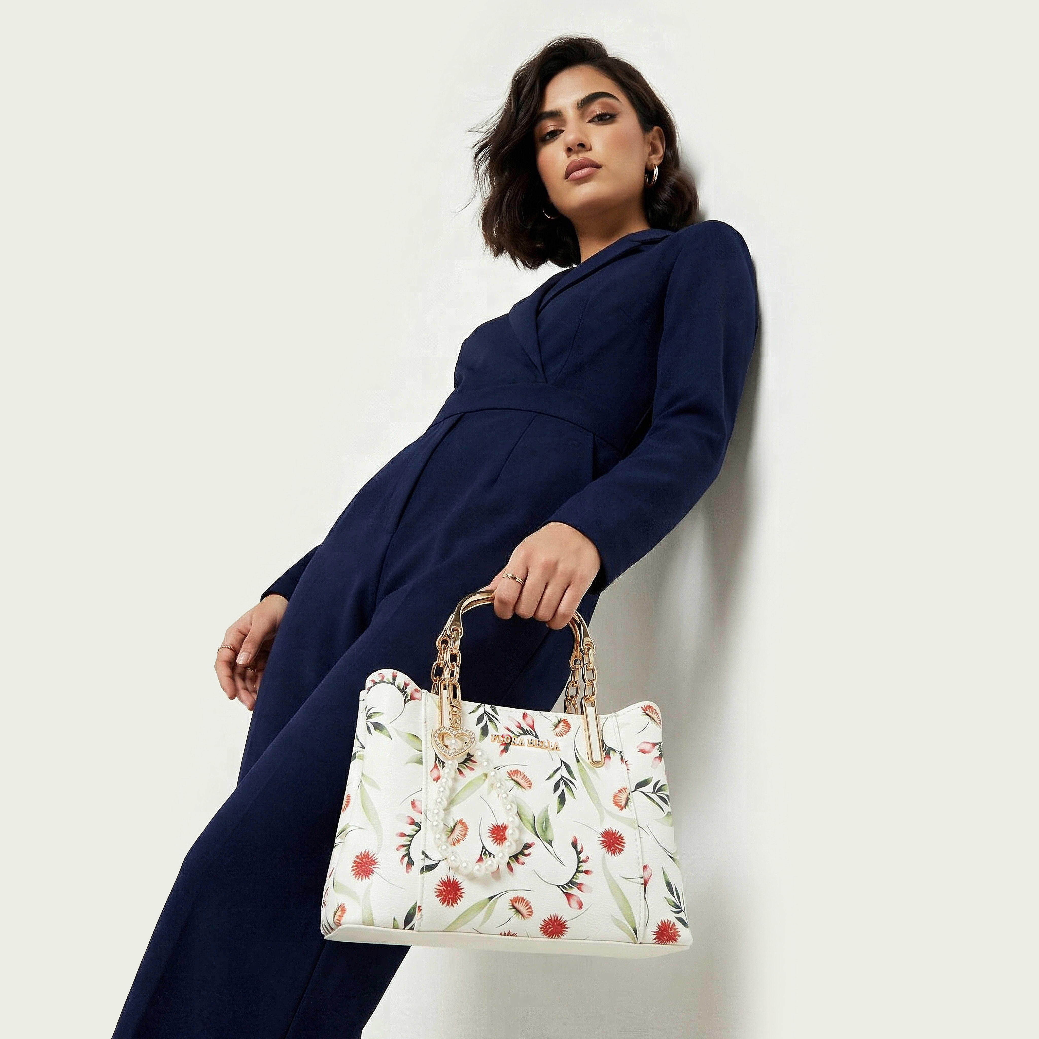 شنطة توت بحزام قابل للفصل وبطبعات من فلورا بيلا-women-bagsandwallets-handbags-image-2