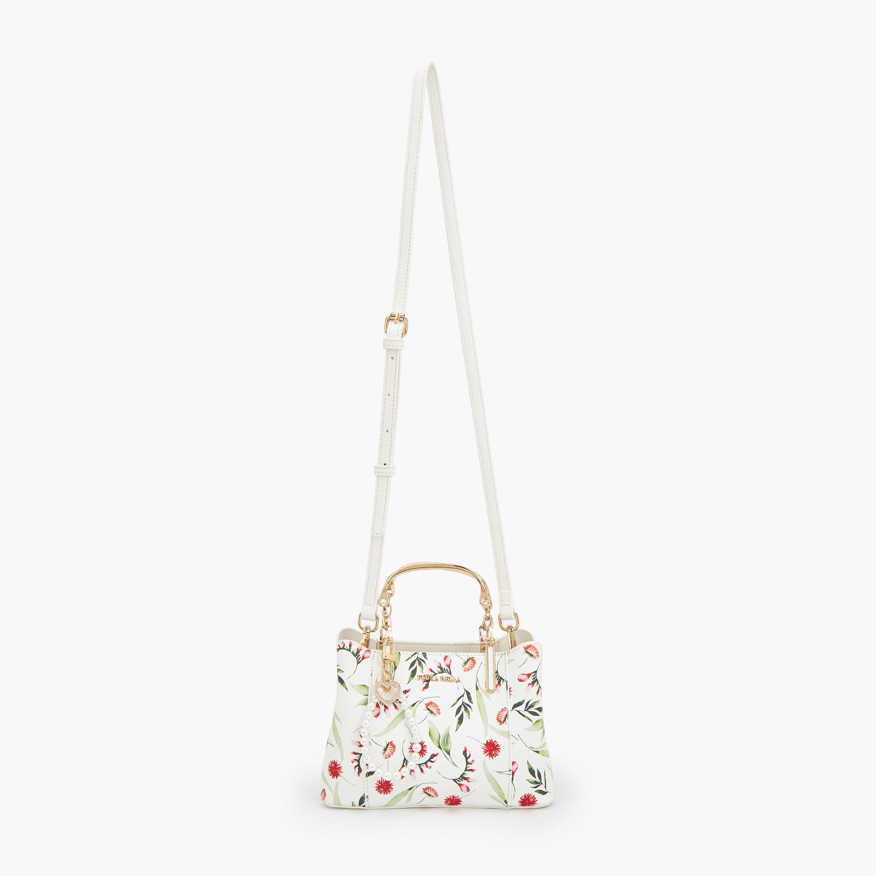 شنطة توت بحزام قابل للفصل وبطبعات من فلورا بيلا-women-bagsandwallets-handbags-image-3