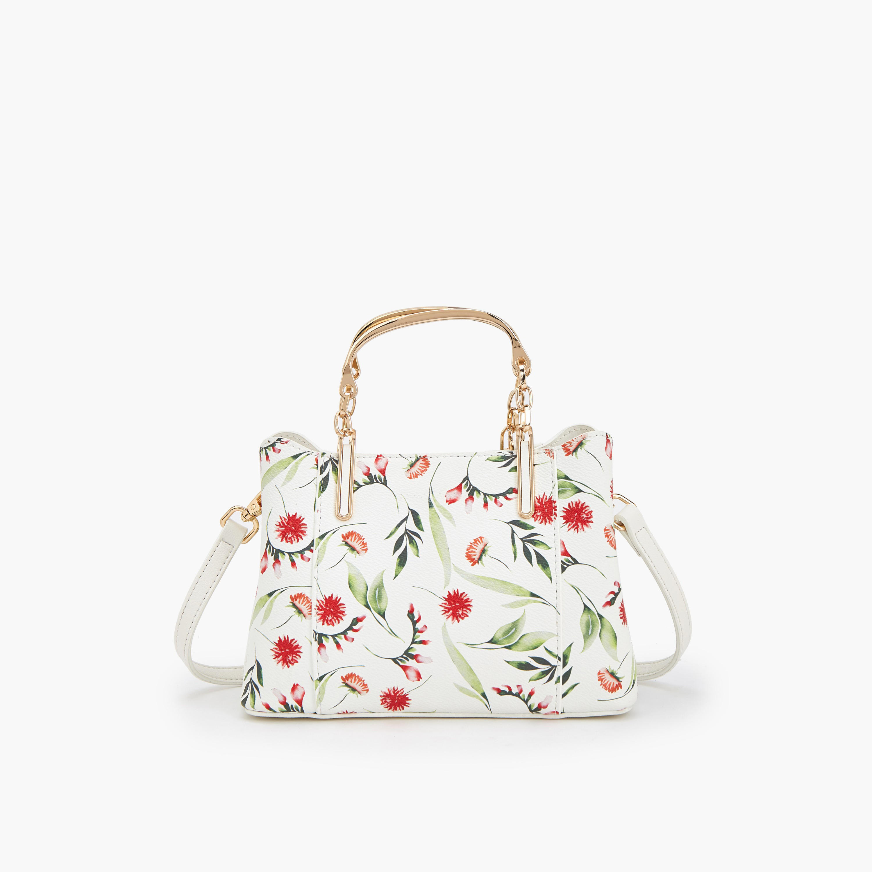 شنطة توت بحزام قابل للفصل وبطبعات من فلورا بيلا-women-bagsandwallets-handbags-image-6