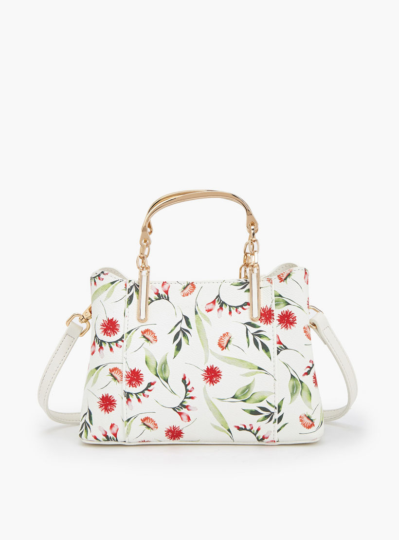 شنطة توت بحزام قابل للفصل وبطبعات من فلورا بيلا-women-bagsandwallets-handbags-image-6