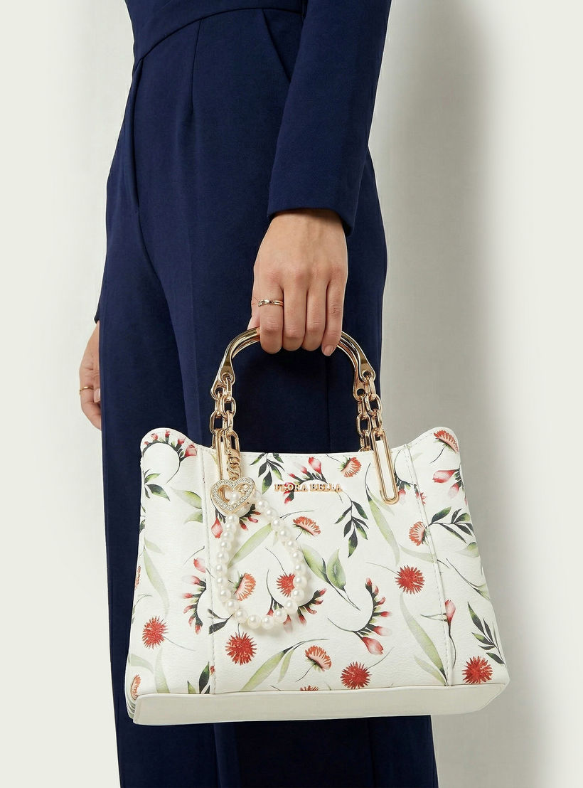شنطة توت بحزام قابل للفصل وبطبعات من فلورا بيلا-women-bagsandwallets-handbags-image-8