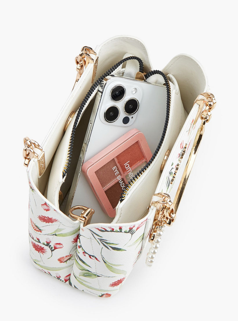 شنطة توت بحزام قابل للفصل وبطبعات من فلورا بيلا-women-bagsandwallets-handbags-image-9