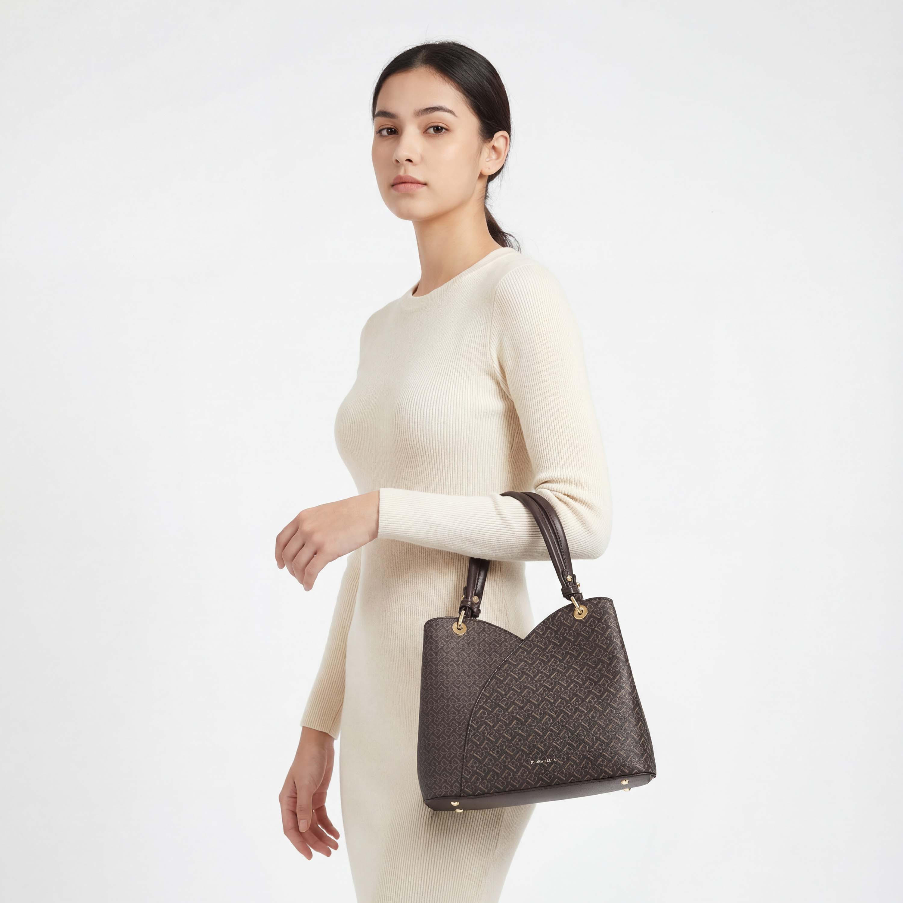Flora Bella Monogram Print Tote Bag with Detachable Strap-women-bagsandwallets-handbags-image-2