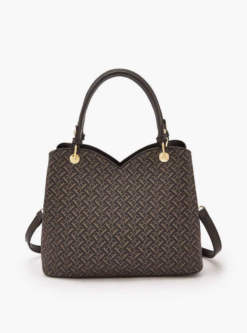 شنطة توتي بطبعات مونوجرام وحزام قابل للفصل من فلورا بيلا-women-bagsandwallets-handbags-image-5