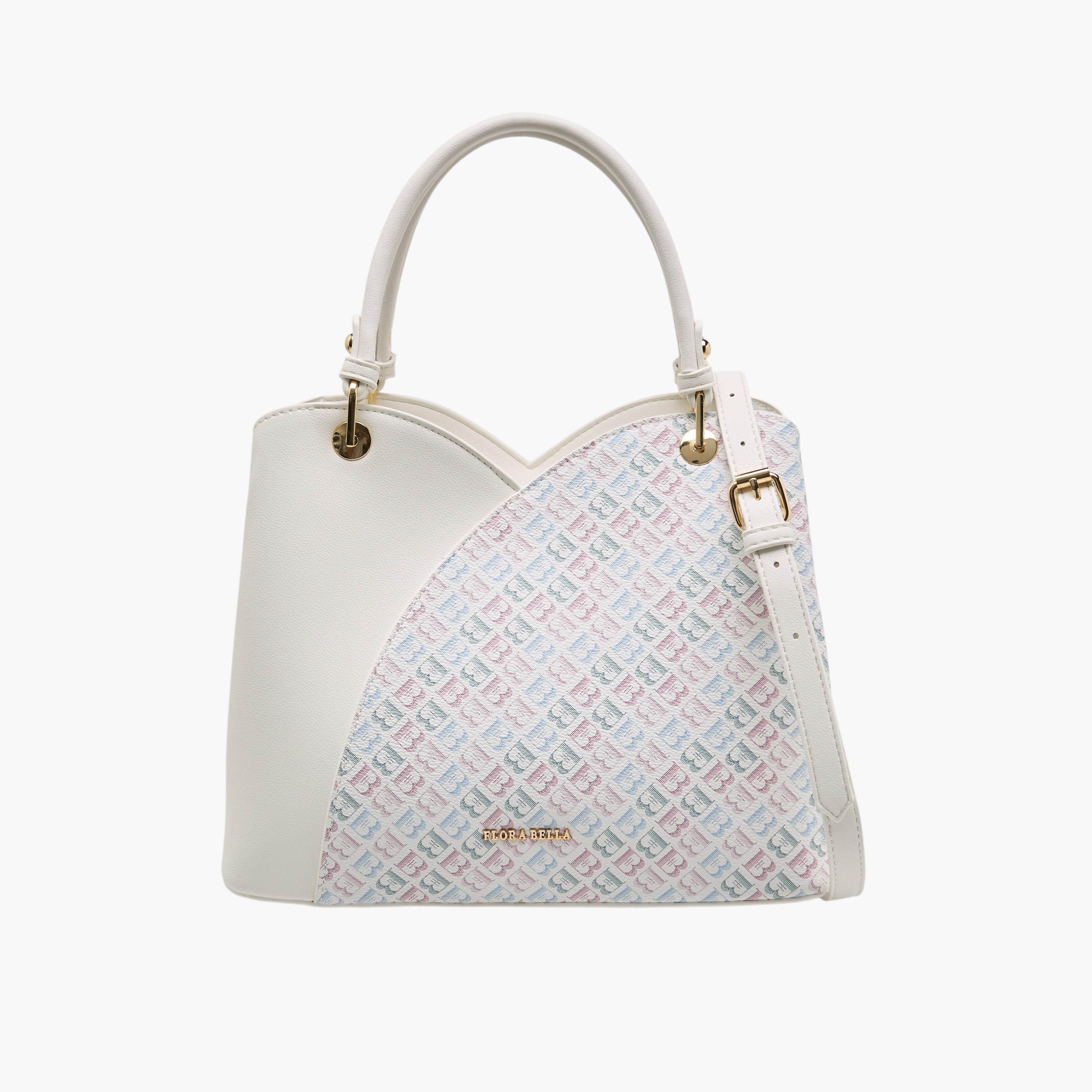 Flora Bella Monogram Print Tote Bag with Detachable Strap-women-bagsandwallets-handbags-image-1