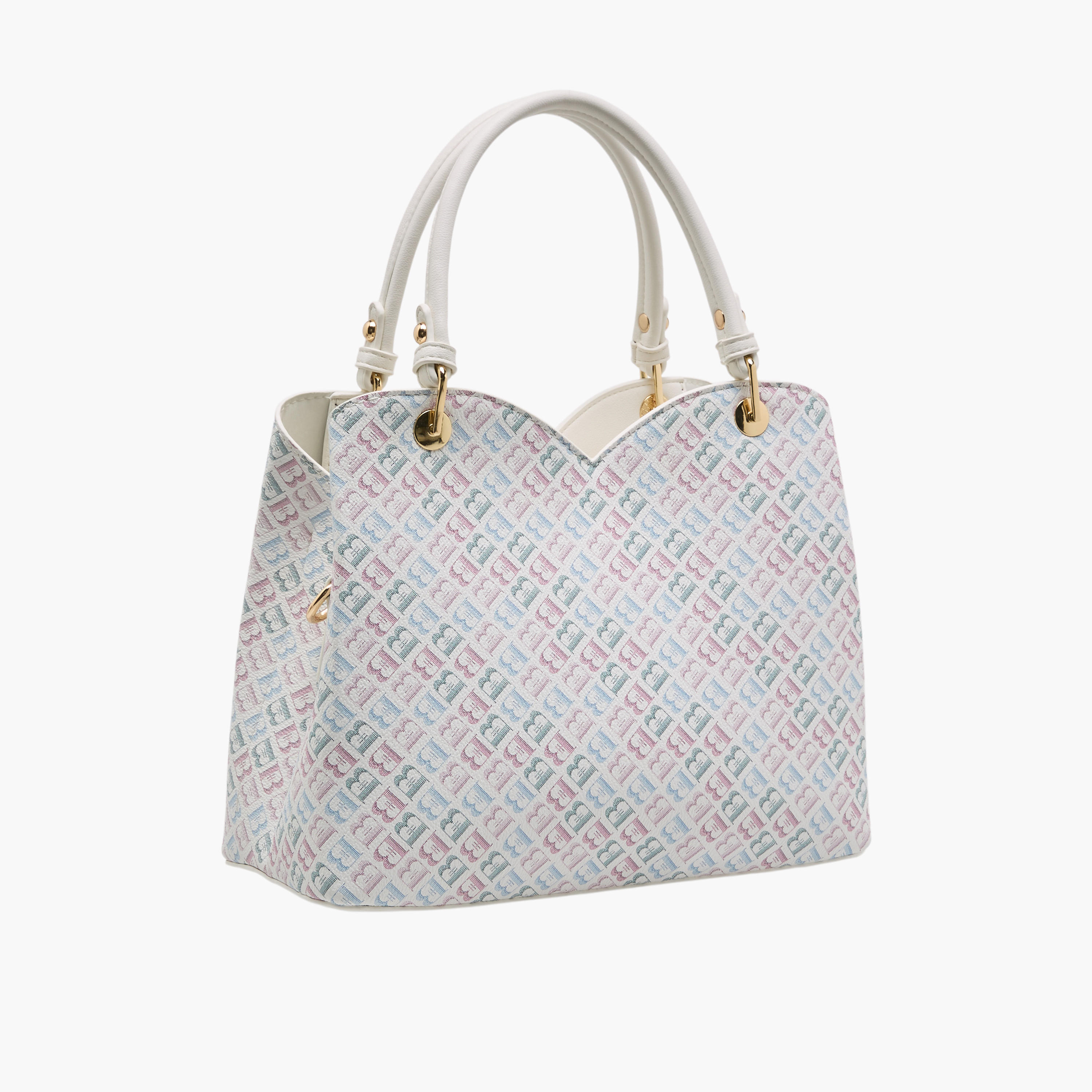 Flora Bella Monogram Print Tote Bag with Detachable Strap-women-bagsandwallets-handbags-image-5