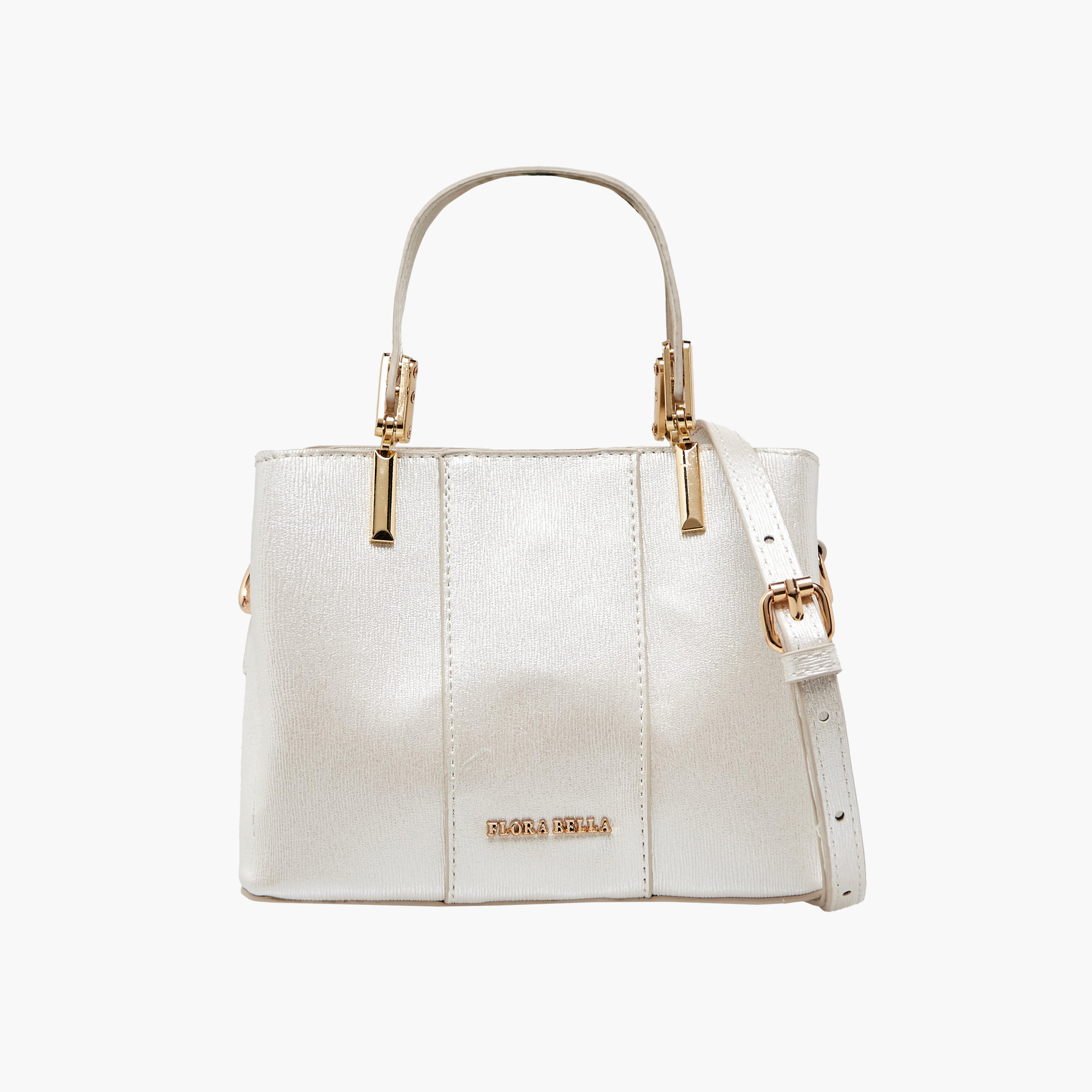 شنطة توتي بارزة الملمس مع حزام قابل للفصل من فلورا بيلا-women-bagsandwallets-handbags-image-1