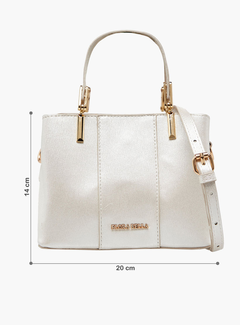 شنطة توتي بارزة الملمس مع حزام قابل للفصل من فلورا بيلا-women-bagsandwallets-handbags-image-2