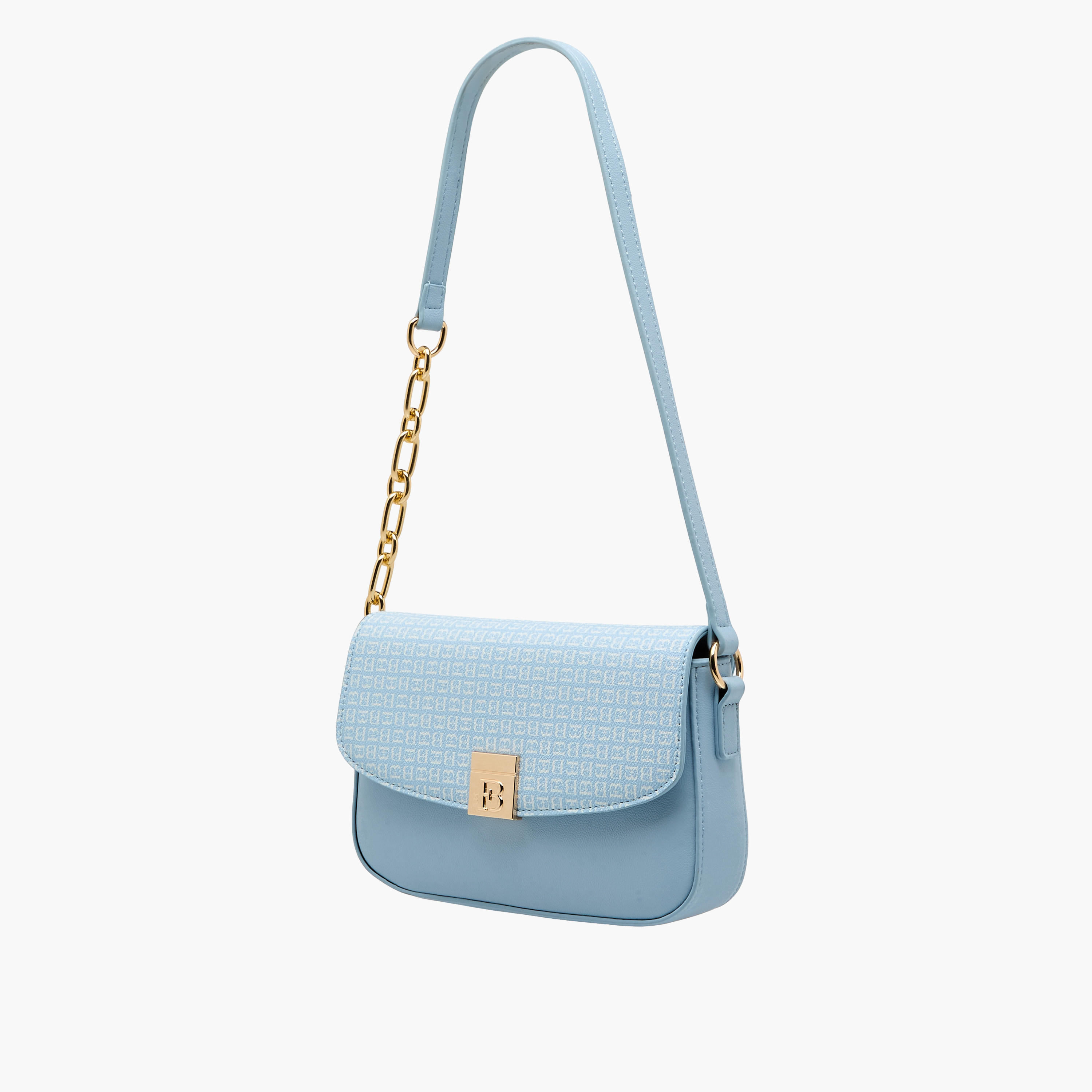 شنطة كتف بطبعات وبقفل مغناطيسي من فلورا بيلا-women-bagsandwallets-handbags-image-3