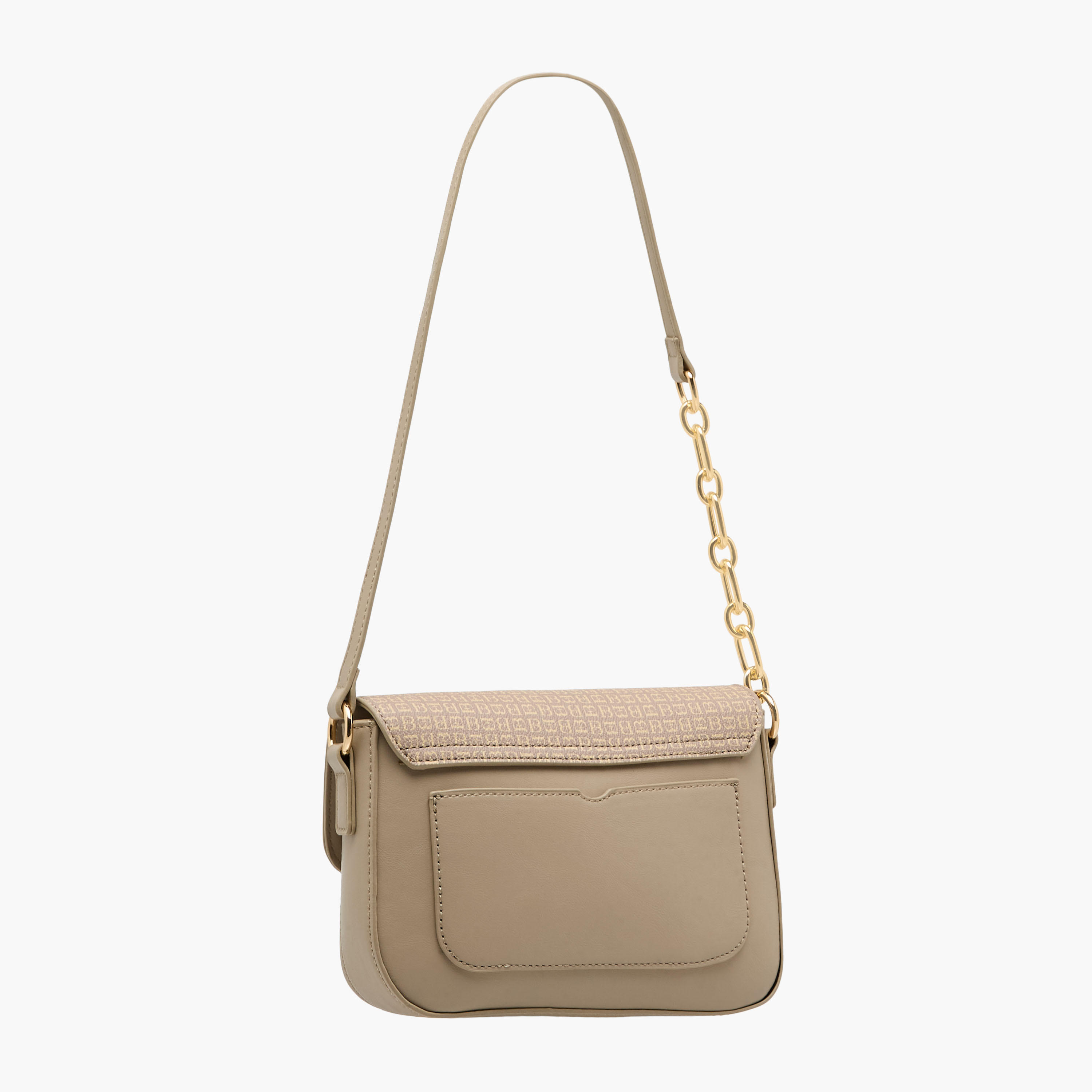 Flora Bella Monogram Print Shoulder Bag with Magnetic Button Closure-women-bagsandwallets-handbags-image-4