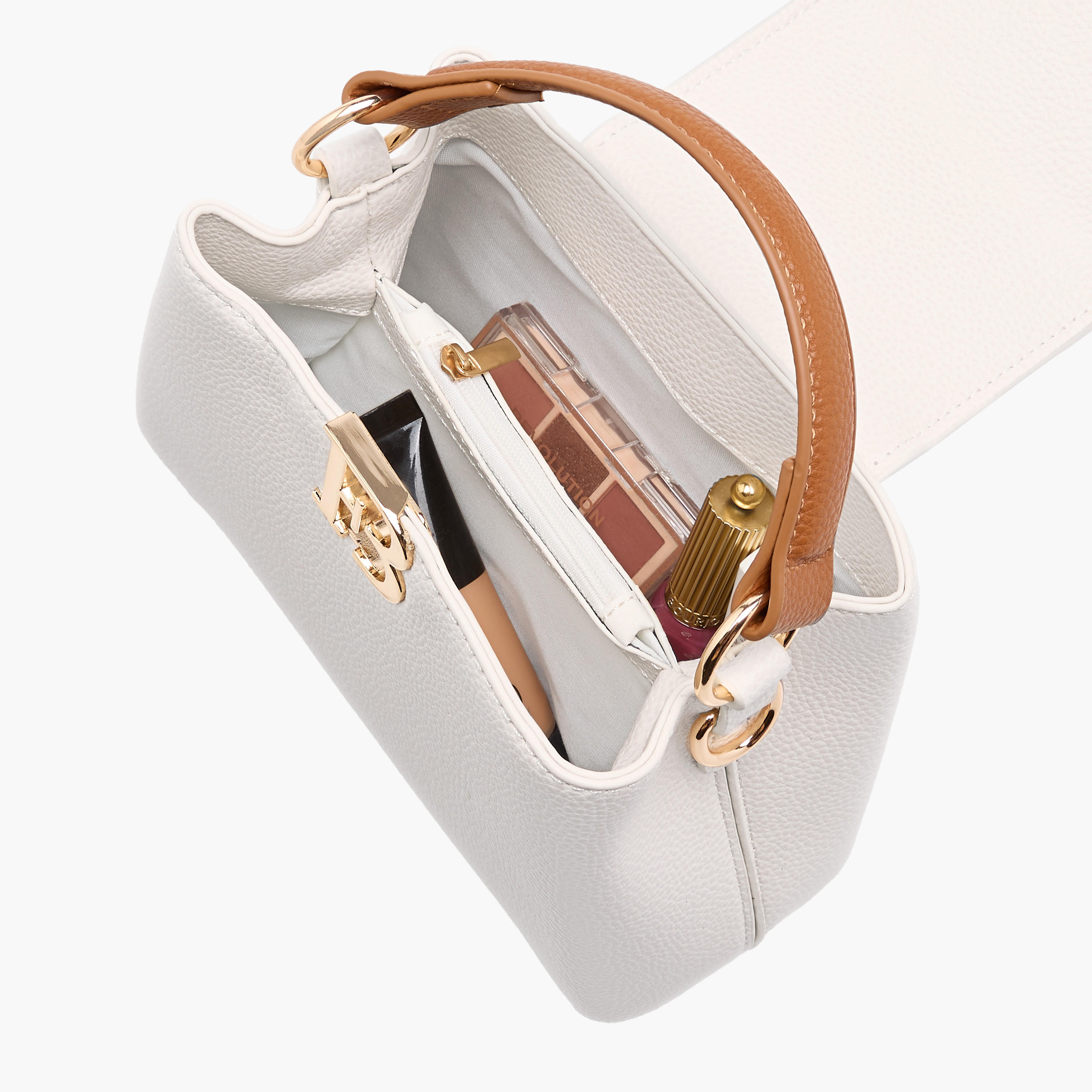 Flora Bella Textured Crossbody Bag with Detachable Shoulder Strap and Top Handle-women-bagsandwallets-handbags-image-7
