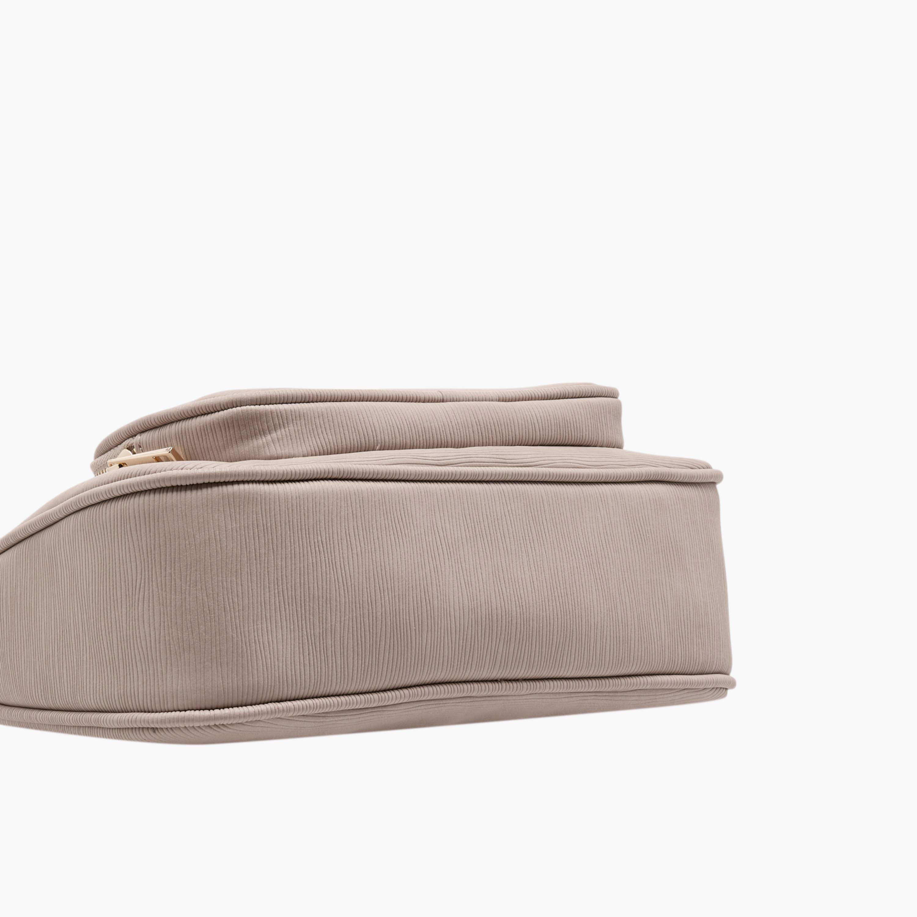 شنطة كروس بودي بارزة الملمس بحزام قابل للفصل وسحاب إغلاق من فلورا بيلا-women-bagsandwallets-handbags-image-4