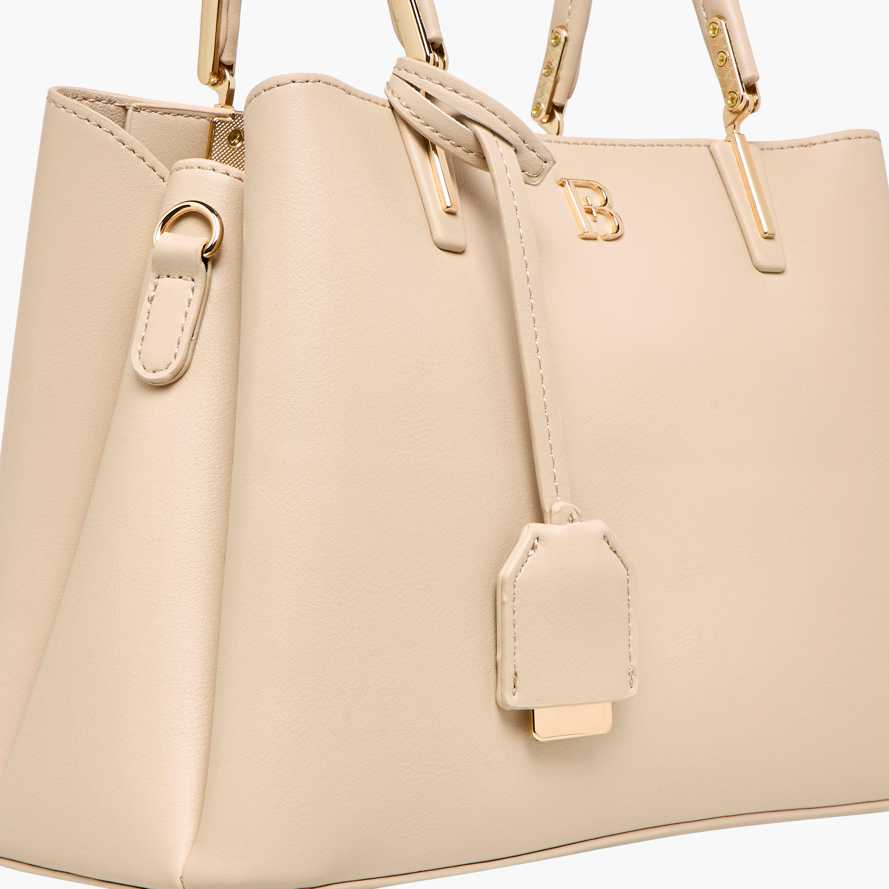 Flora Bella Solid Tote Bag with Detachable Strap and Zip Closure-women-bagsandwallets-handbags-image-5