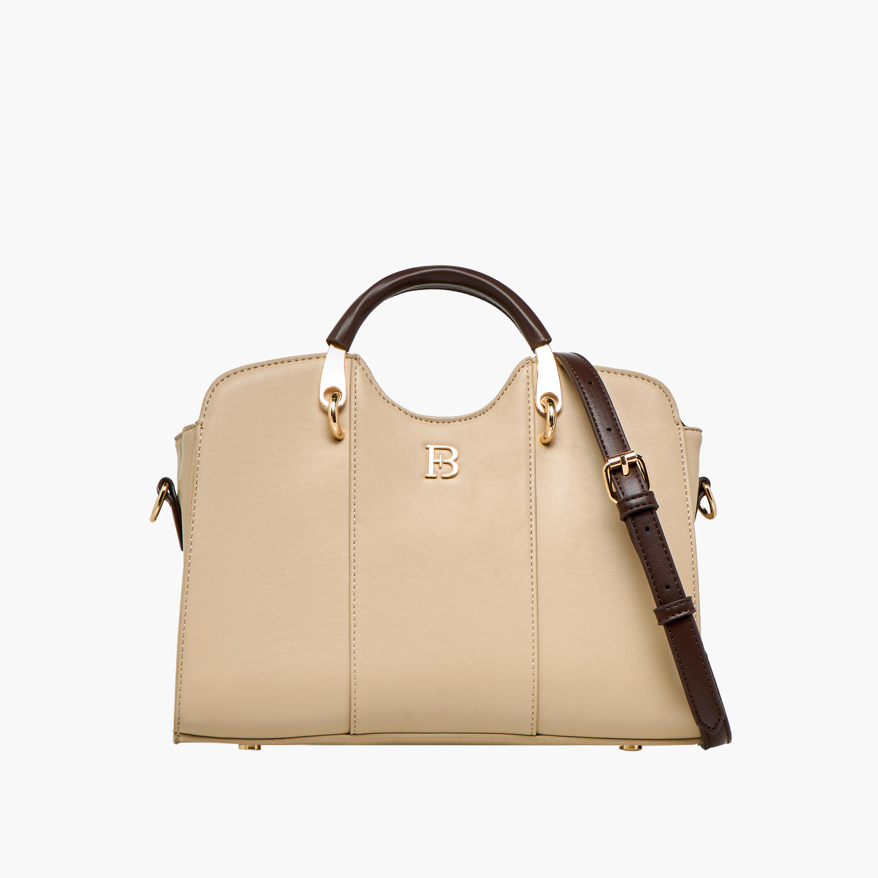 شنطة توتي سادة بمقابض مزدوجة وشنطة صغيرة من فلورا بيلا-women-bagsandwallets-handbags-image-1