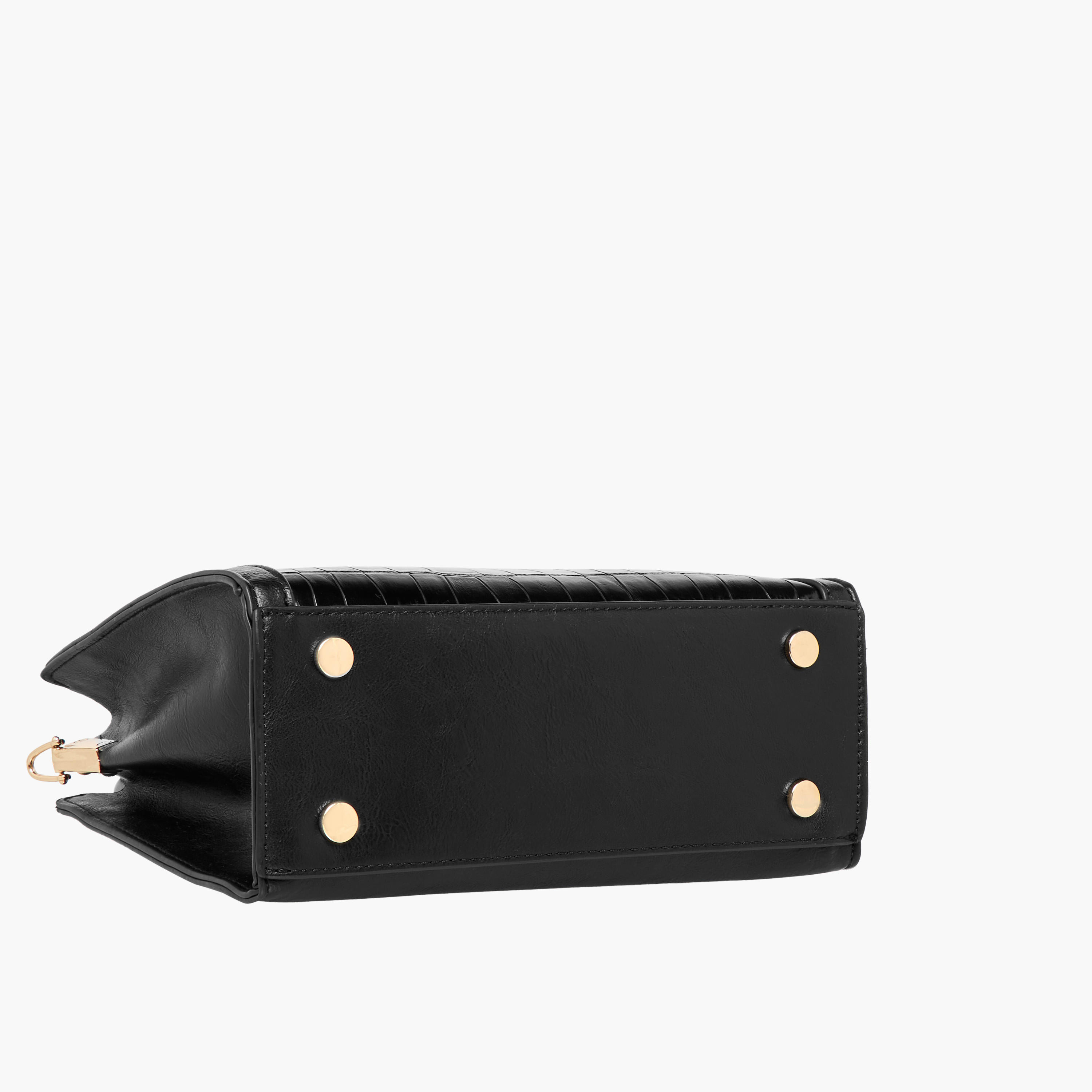 Flora Bella Textured Tote Bag with Detachable Strap and Zip Closure-women-bagsandwallets-handbags-image-7