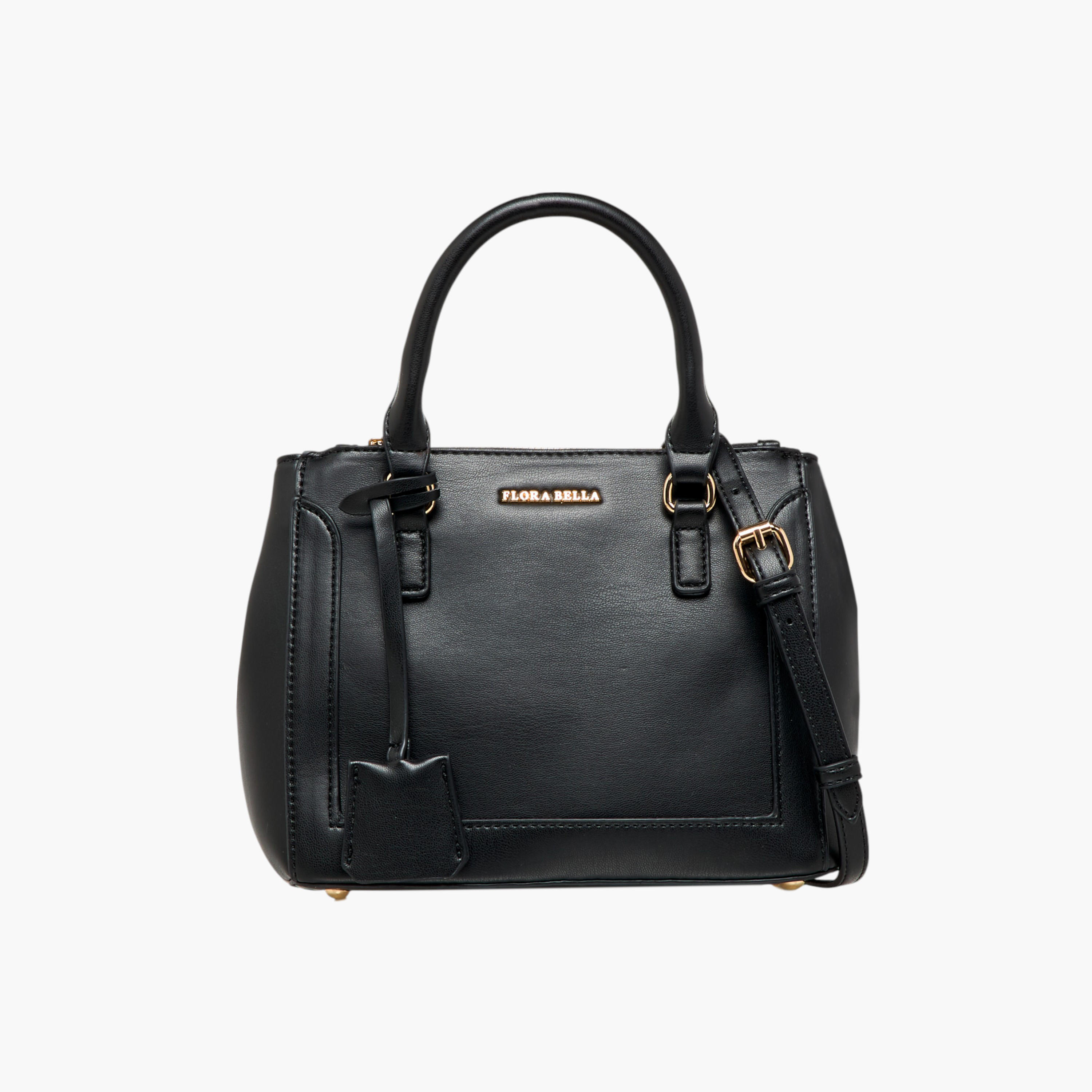 شنطة توت سادة بمقابض علوية وحزام قابل للفصل من فلورا بيلا-women-bagsandwallets-handbags-image-1
