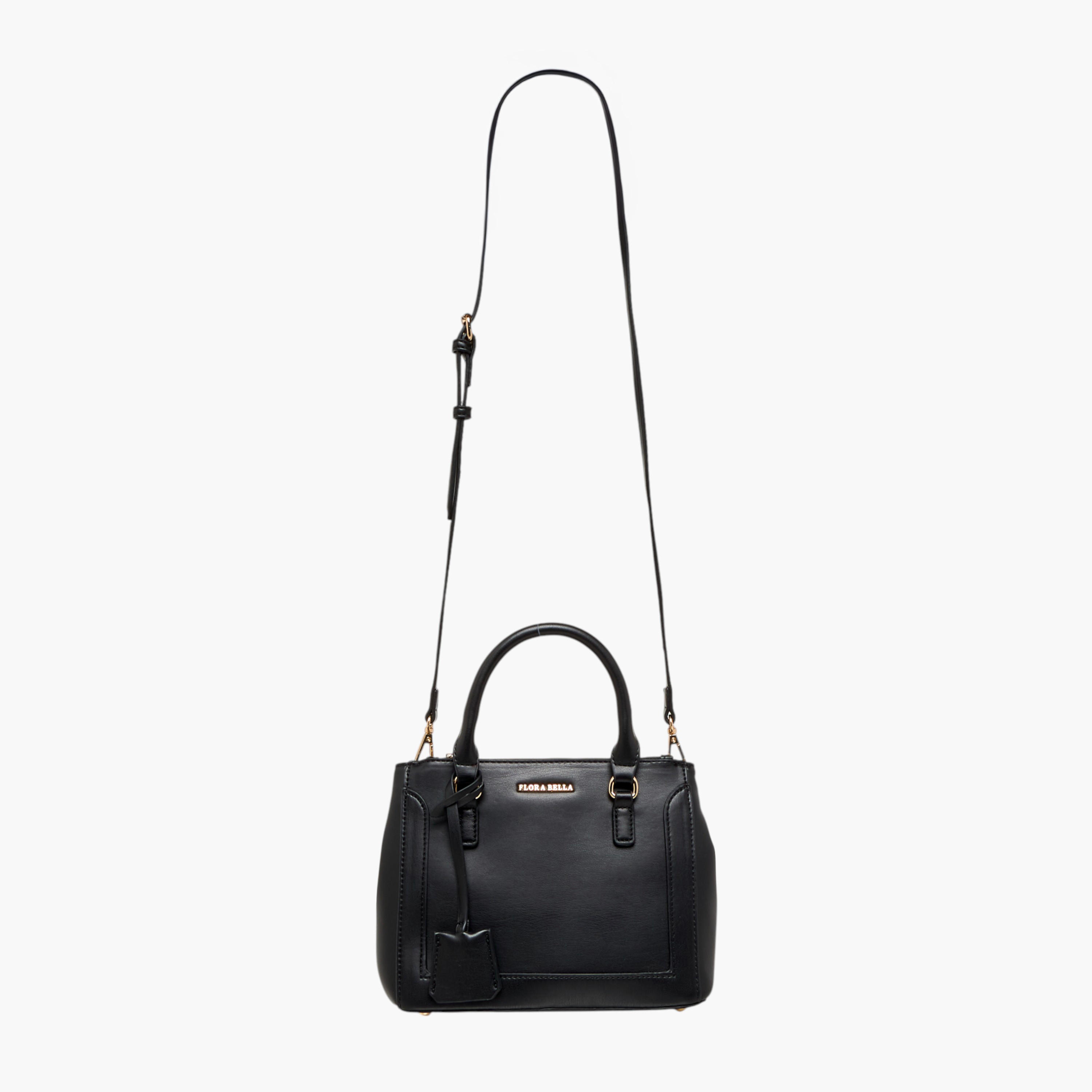 شنطة توت سادة بمقابض علوية وحزام قابل للفصل من فلورا بيلا-women-bagsandwallets-handbags-image-4