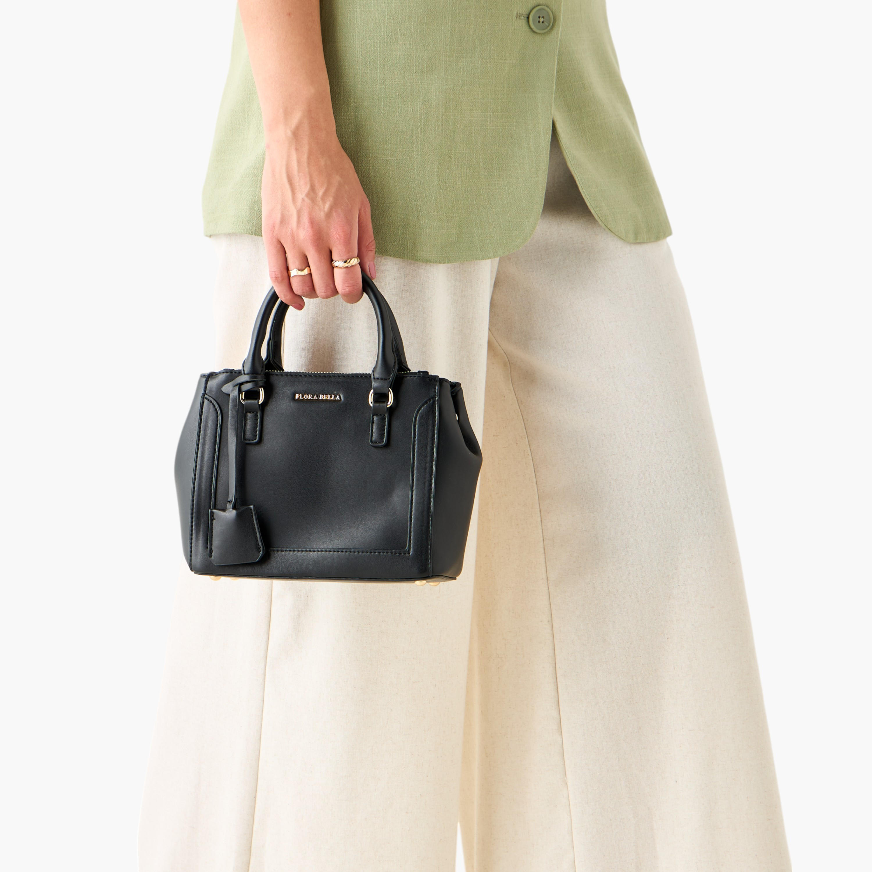 شنطة توت سادة بمقابض علوية وحزام قابل للفصل من فلورا بيلا-women-bagsandwallets-handbags-image-9