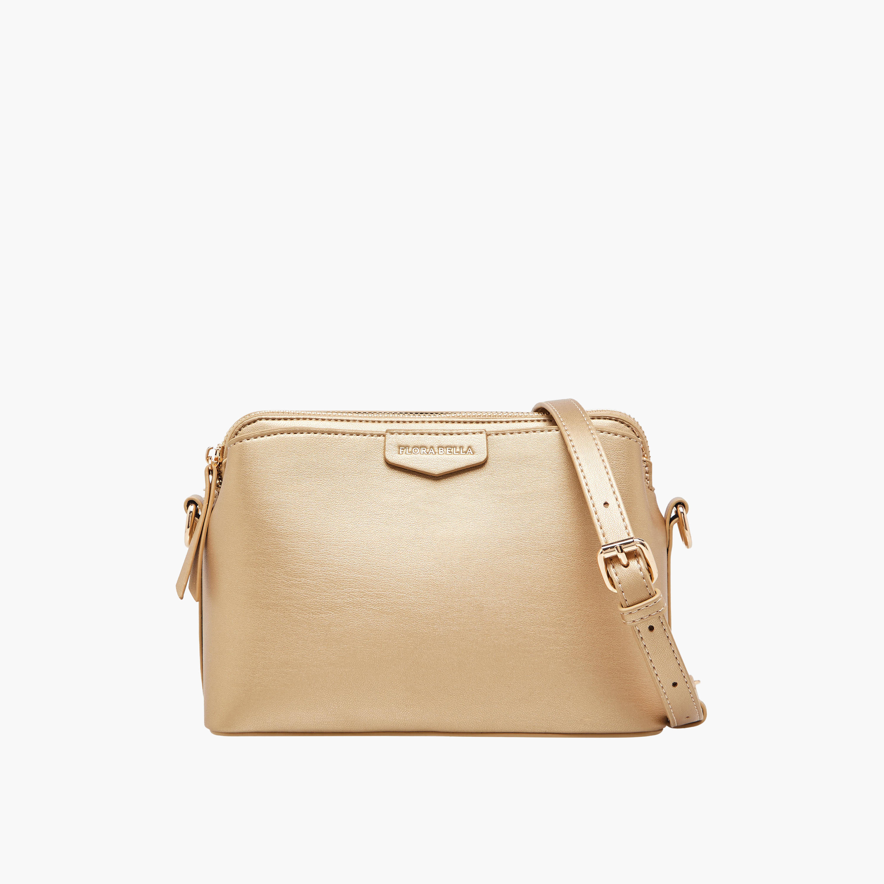 Flora Bella Solid Crossbody Bag with Detachable Strap-women-bagsandwallets-handbags-image-1