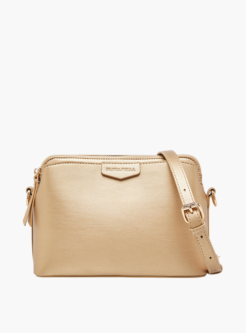 Flora Bella Solid Crossbody Bag with Detachable Strap-women-bagsandwallets-handbags-image-1