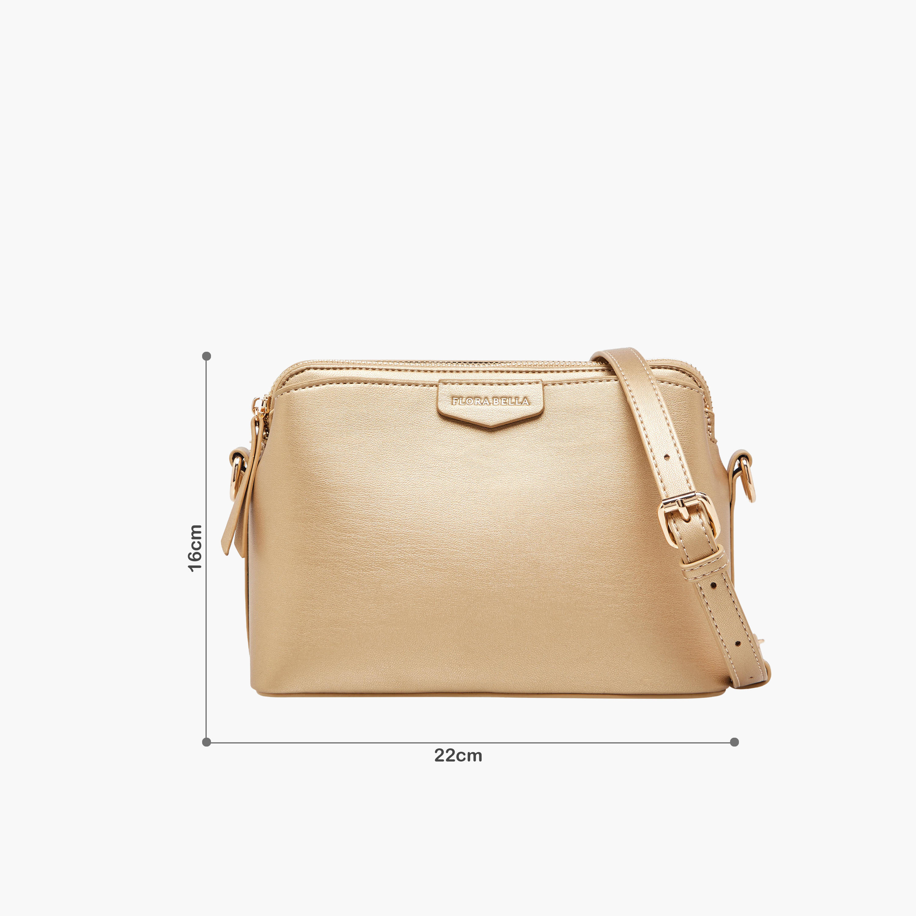 Flora Bella Solid Crossbody Bag with Detachable Strap-women-bagsandwallets-handbags-image-2