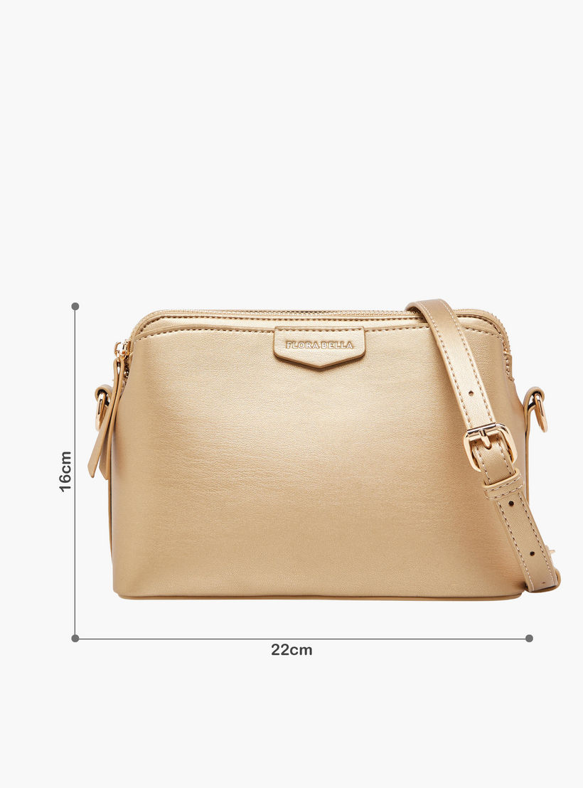 Flora Bella Solid Crossbody Bag with Detachable Strap-women-bagsandwallets-handbags-image-2