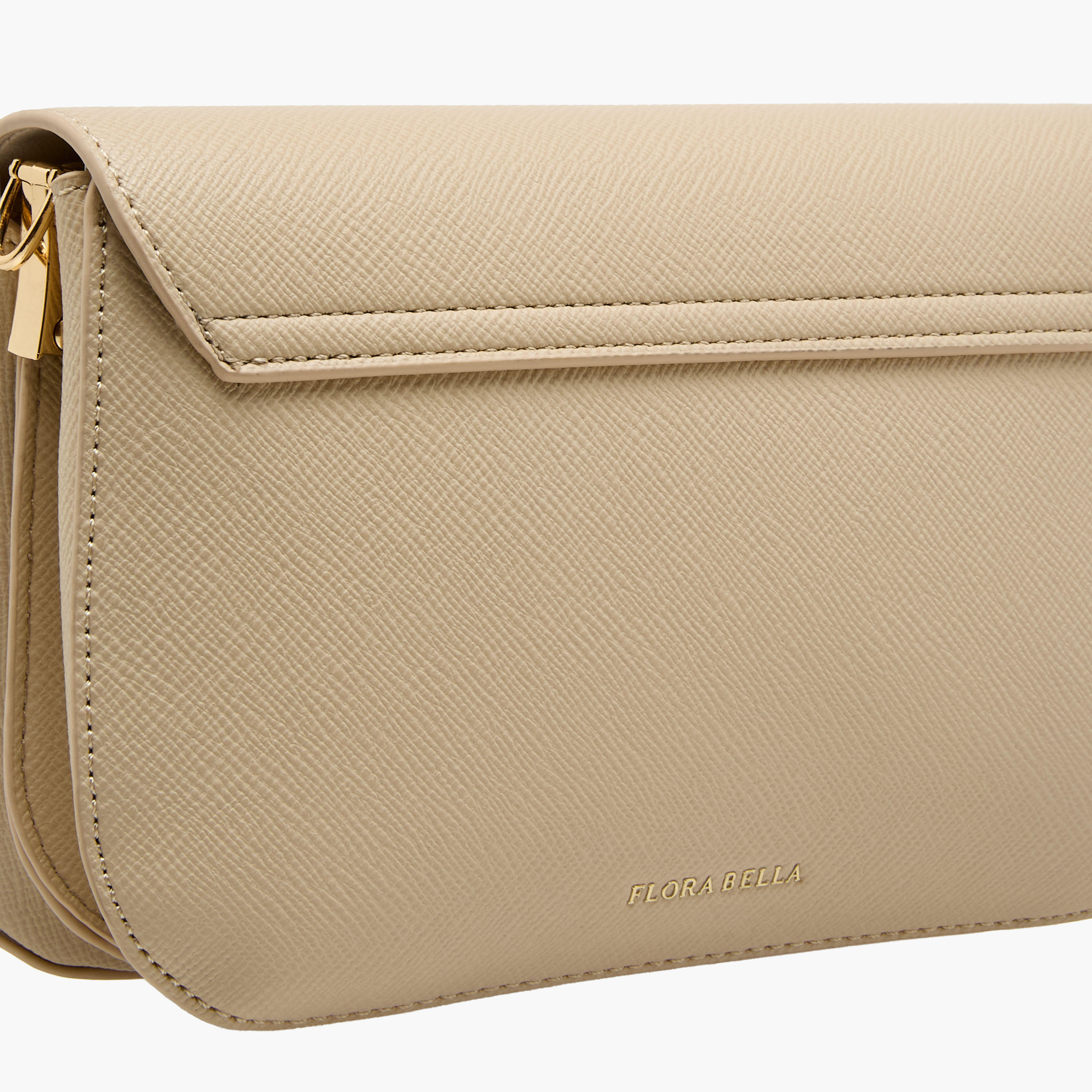 شنطة كروسبودي بارزة الملمس بحزام سلسلة قابل للفصل من فلورا بيلا-women-bagsandwallets-handbags-image-7