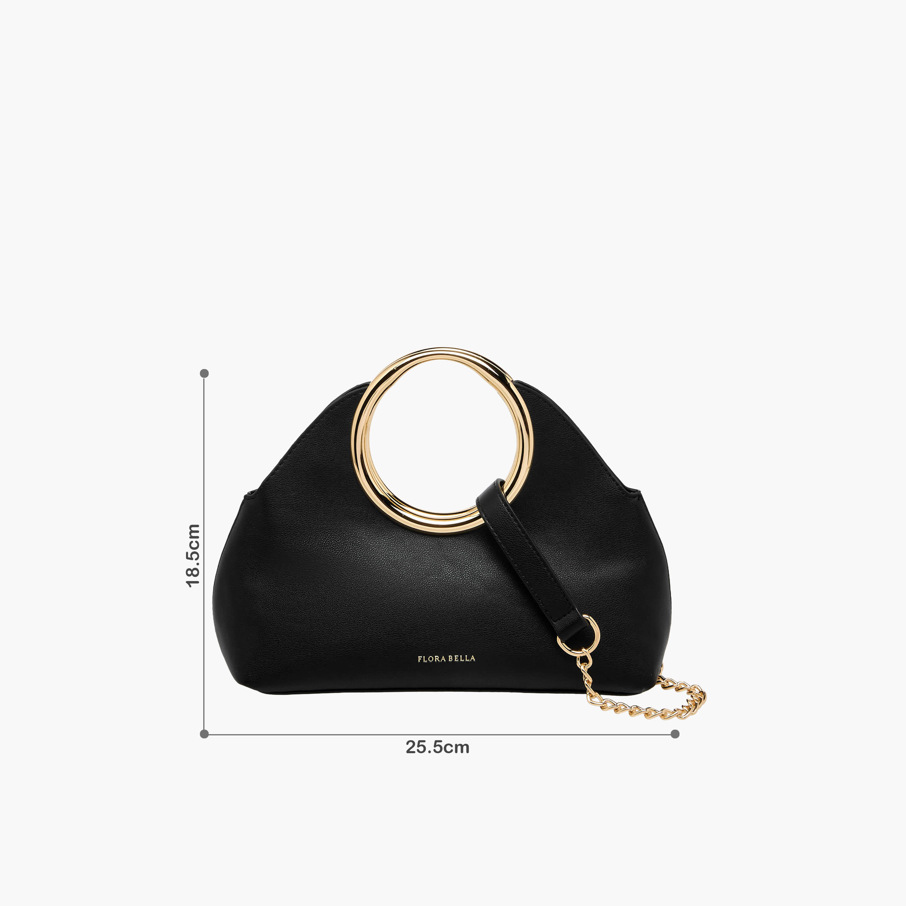 Flora Bella Textured Crossbody Bag with Detachable Chain Strap-women-bagsandwallets-handbags-image-2