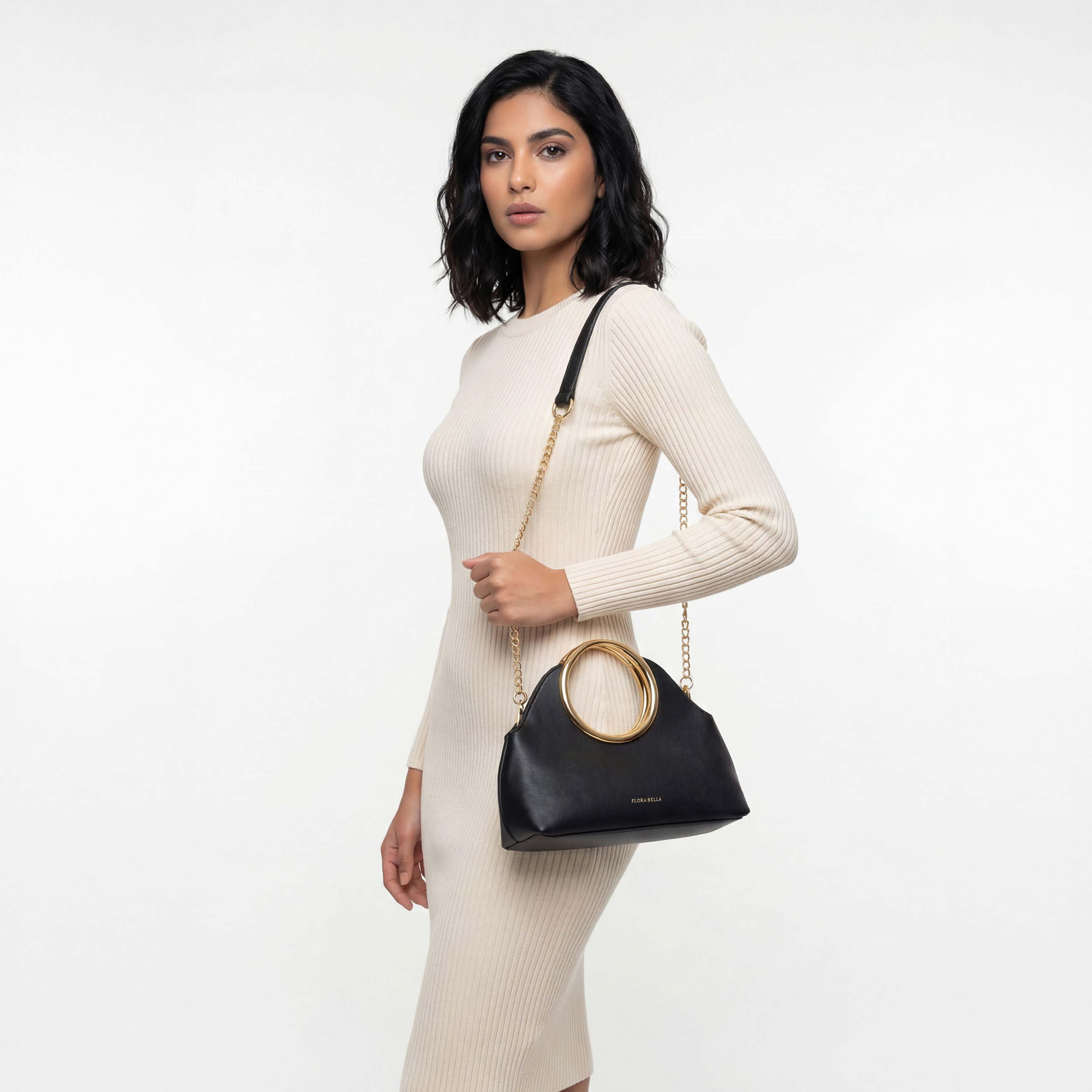 Flora Bella Textured Crossbody Bag with Detachable Chain Strap-women-bagsandwallets-handbags-image-3