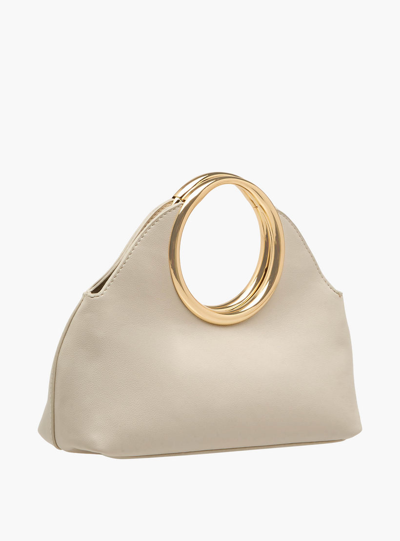 شنطة كروس بودي بارزة الملمس بحزام سلسلة قابل للفصل من فلورا بيلا-women-bagsandwallets-handbags-image-5
