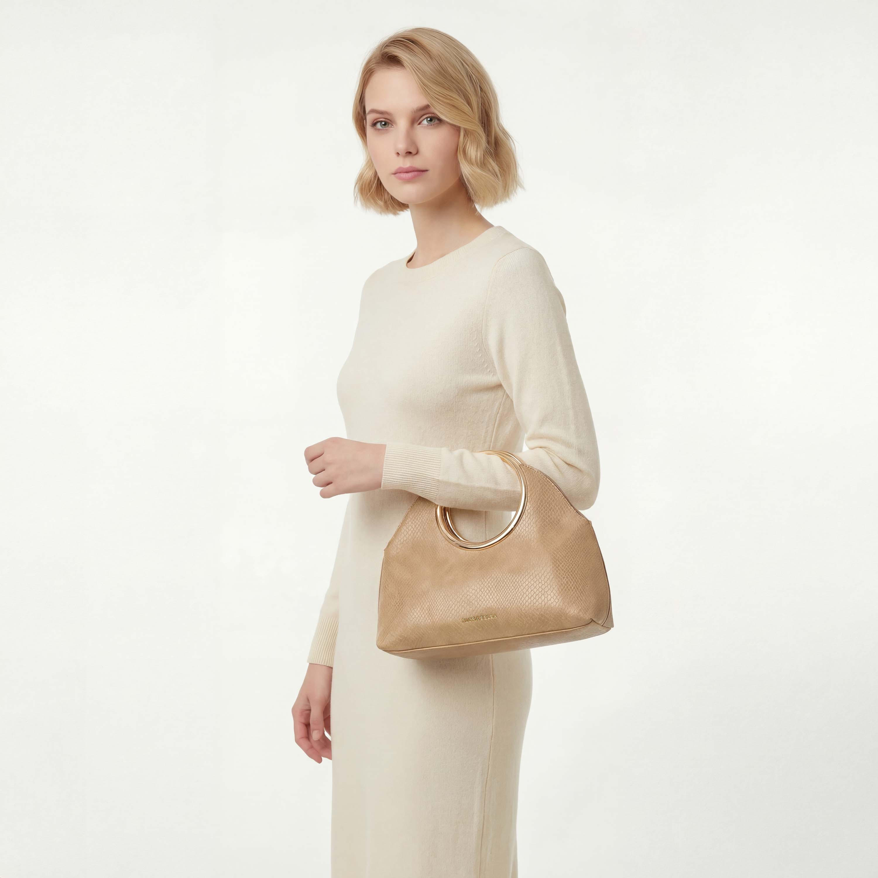 Flora Bella Textured Crossbody Bag with Detachable Chain Strap-women-bagsandwallets-handbags-image-3