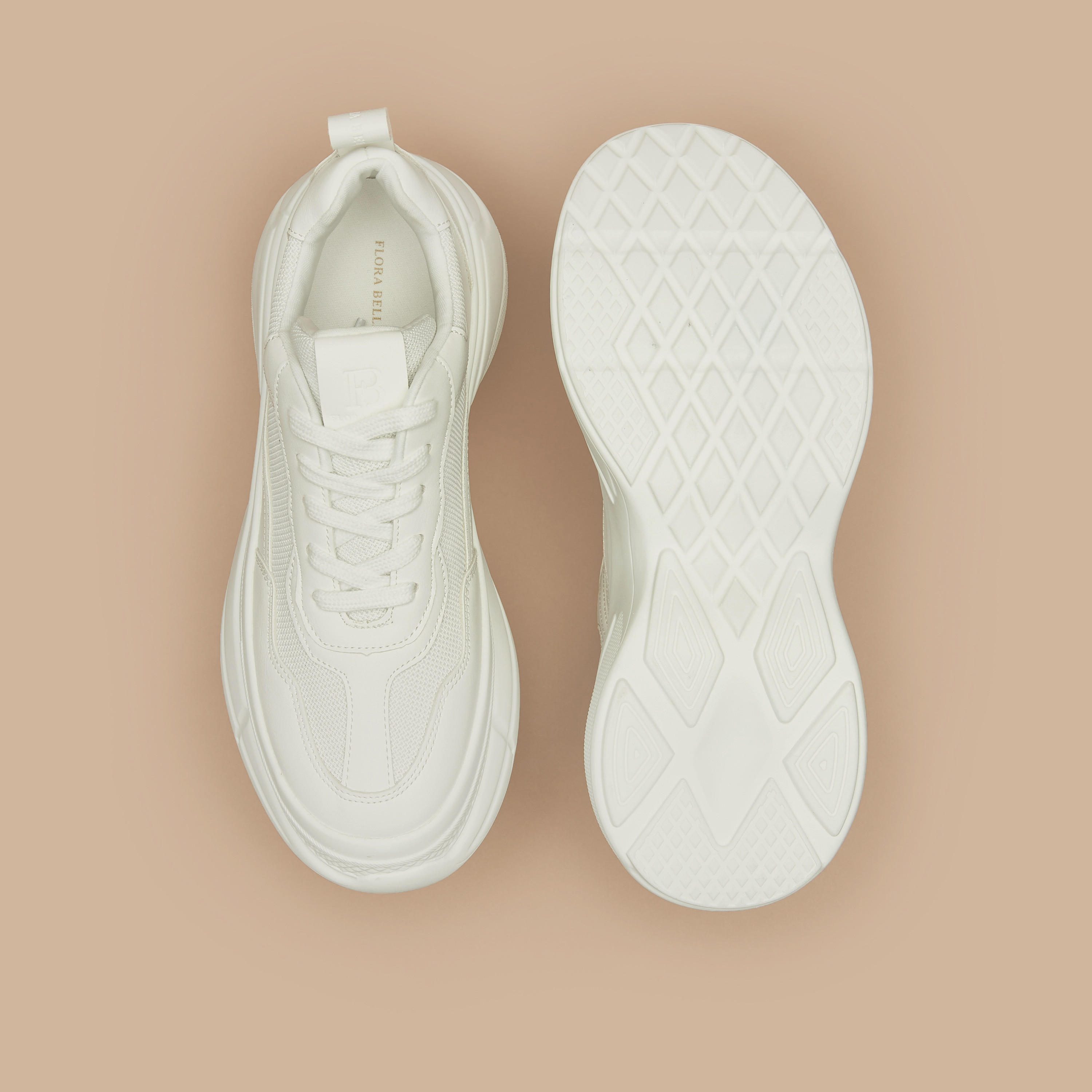 حذاء سنيكرز متعدد التصاميم بكعب سميك ورباط إغلاق من فلورا بيلا-women-shoes-sneakers-image-4
