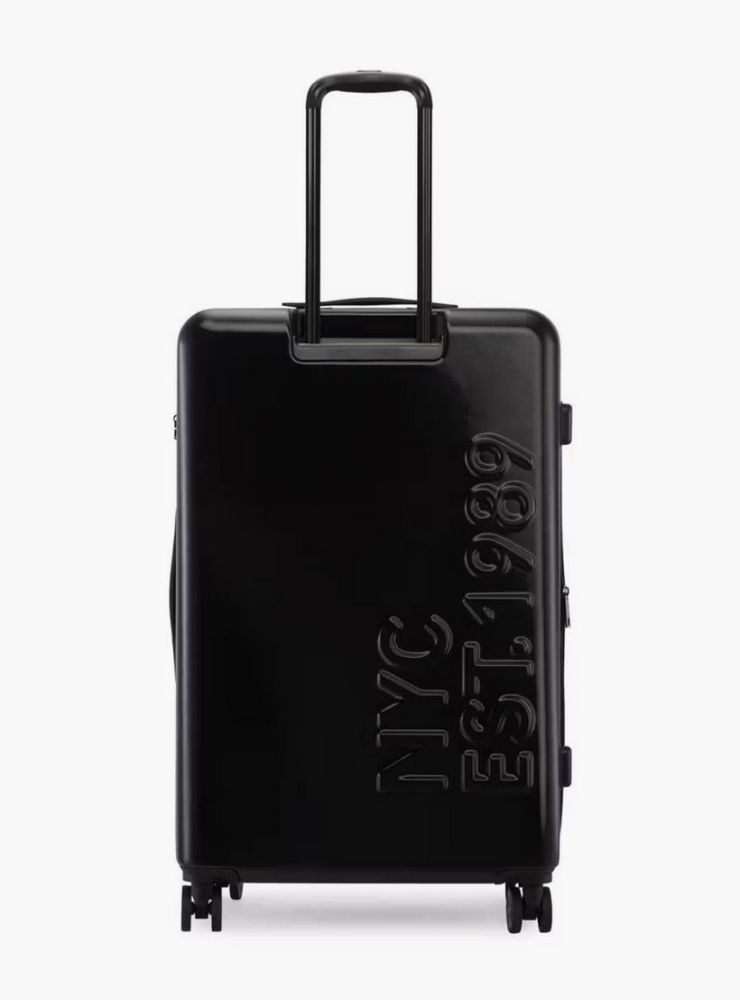 DKNY Embossed Hardcase Luggage Trolley with Retractable Handle - 28 inches Check-In Bag-travel-luggagesandbags-luggage-image-3