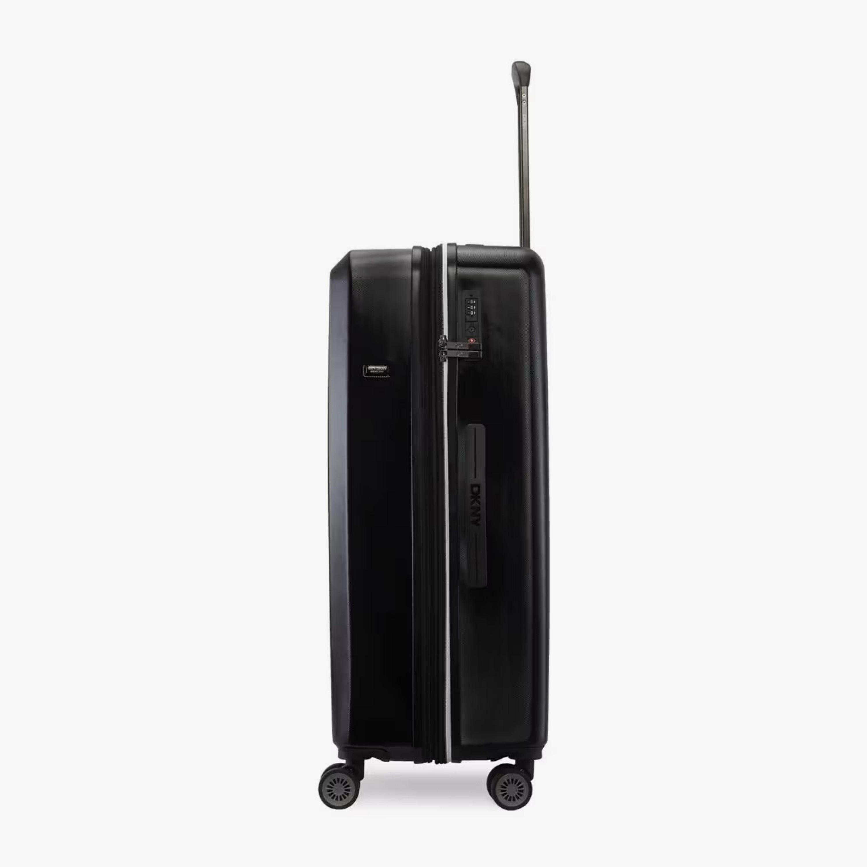 DKNY Embossed Hardcase Luggage Trolley with Retractable Handle - 28 inches Check-In Bag-travel-luggagesandbags-luggage-image-5