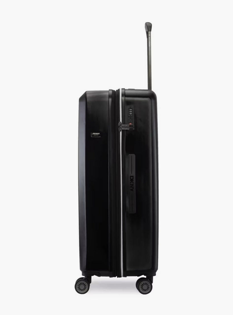 DKNY Embossed Hardcase Luggage Trolley with Retractable Handle - 28 inches Check-In Bag-travel-luggagesandbags-luggage-image-5