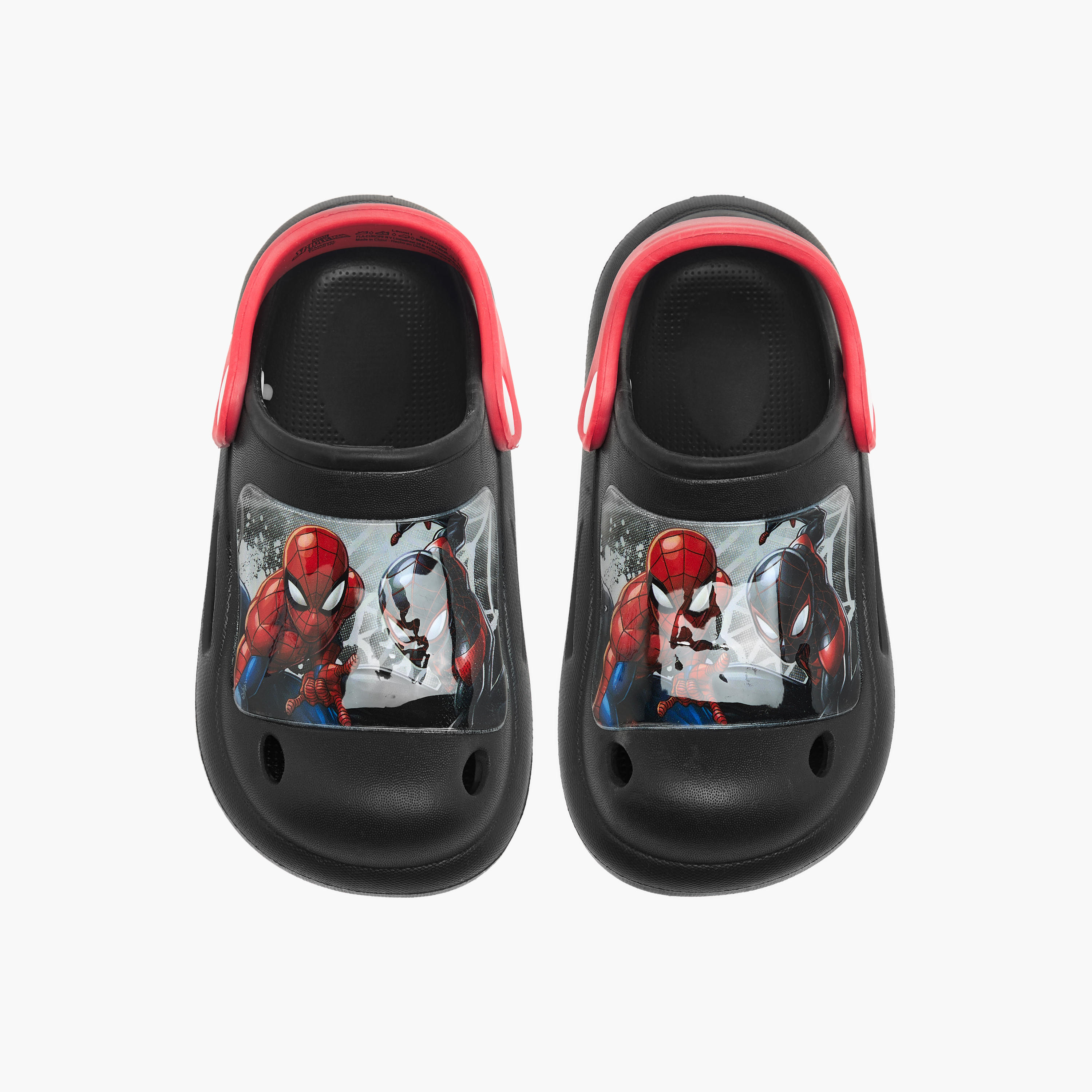 Spider-Man Graphic Detail Clogs with Backstrap-boys-shoes-sandals-image-1